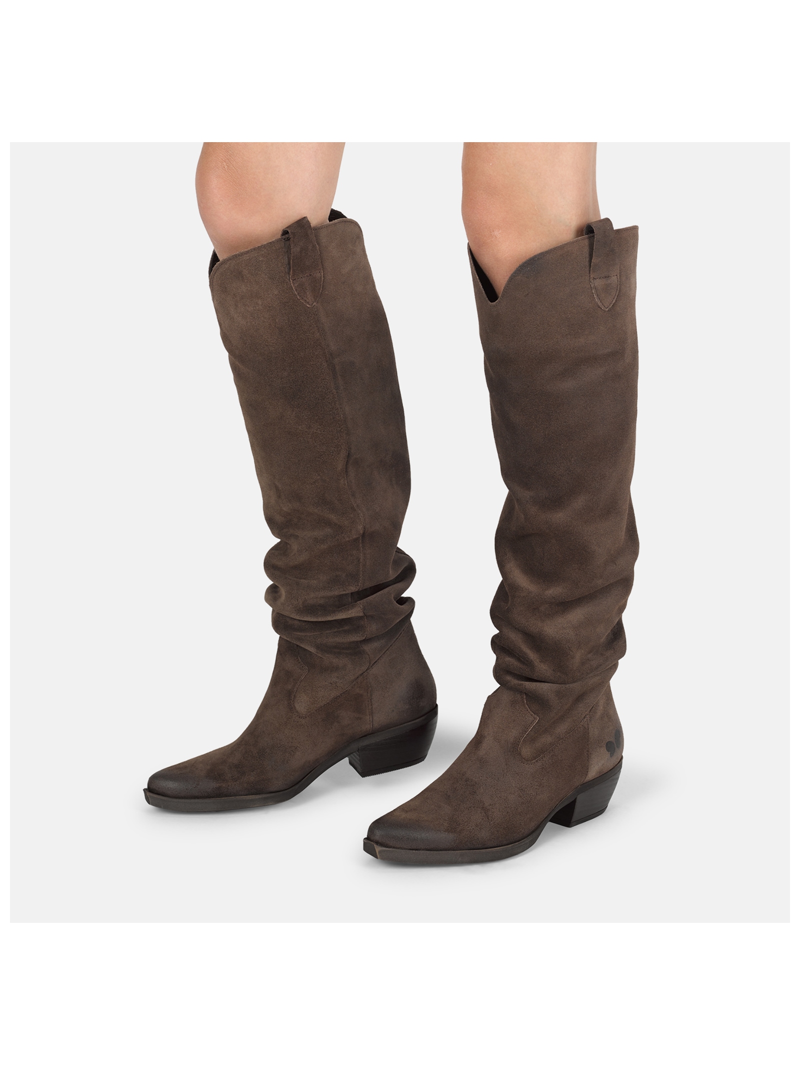 Felmini Bikerboots »Felmini Stiefel Veloursleder«