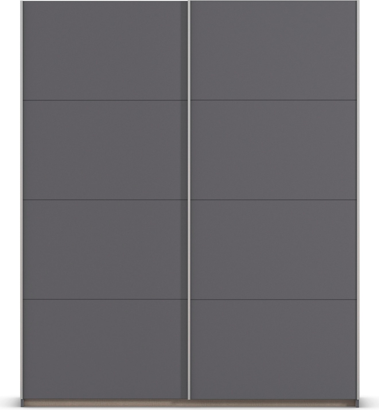 rauch Schwebetürenschrank »Kleiderschrank Schrank Garderobe Schlafzimmerschrank OXFORD«, (in 3 verschiedenen Ausstattungen BASIC/CLASSIC/PREMIUM), mit Griffleisten aus Metall, auch für kleinere Räume MADE IN GERMANY