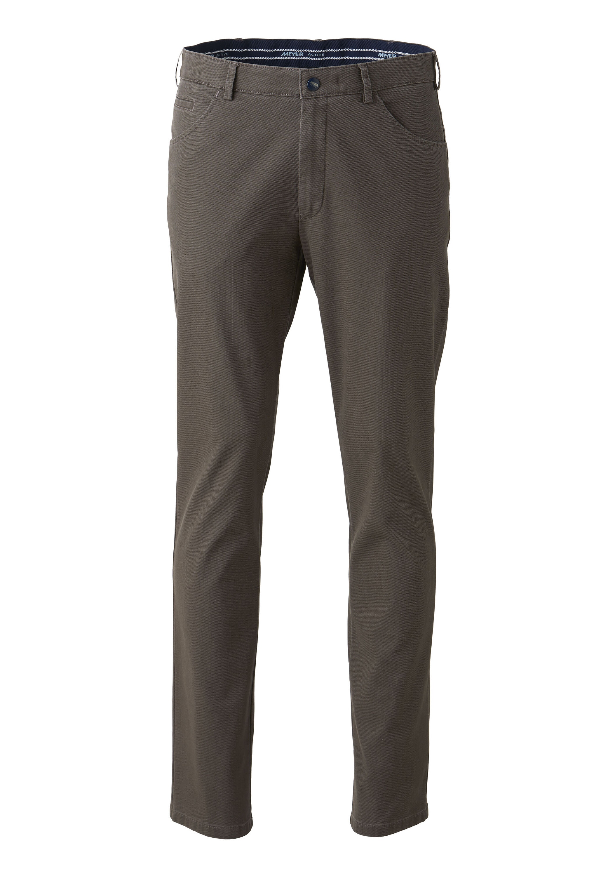 MEYER Chinohose "Dublin 9-3009" in hochelastischer moderner Micro Struktur