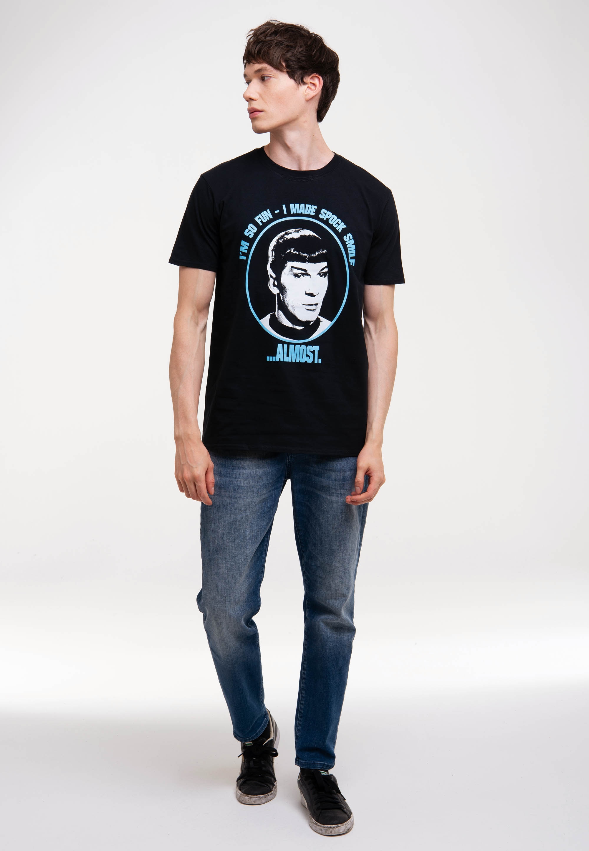 LOGOSHIRT T-Shirt "Star Trek - Spock - Im So Fun", mit witzigem Spock-Print günstig online kaufen