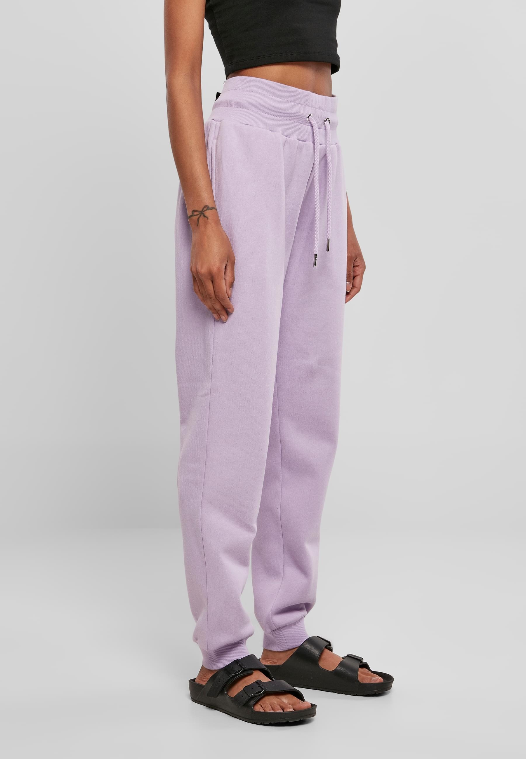 URBAN CLASSICS Jogginghose »Urban Classics Damen Ladies Organic High Waist Sweat Pants«, (1 tlg.)