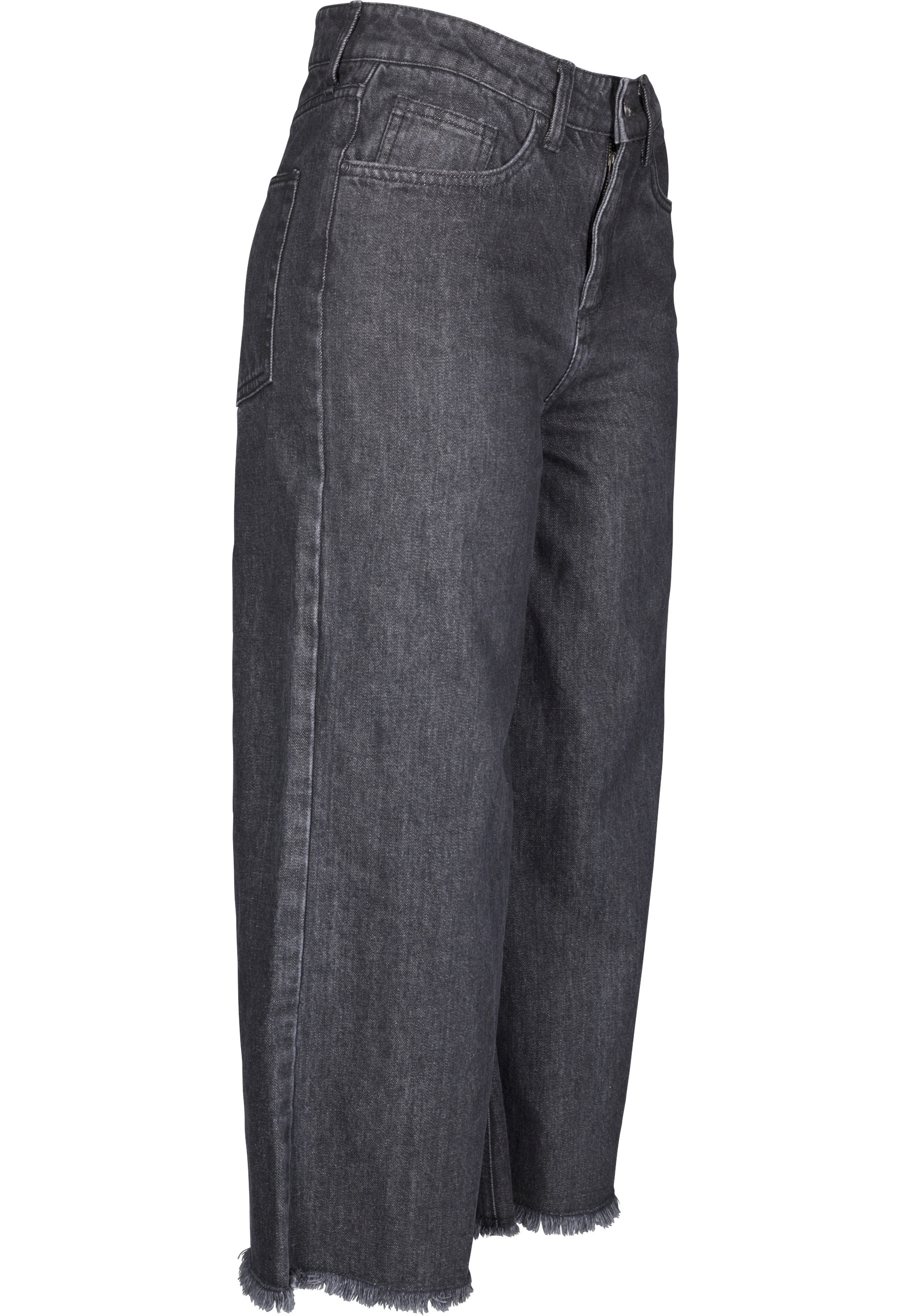 Thumbnail - URBAN CLASSICS Stoffhose "Urban Classics Damen Ladies Denim Culotte"