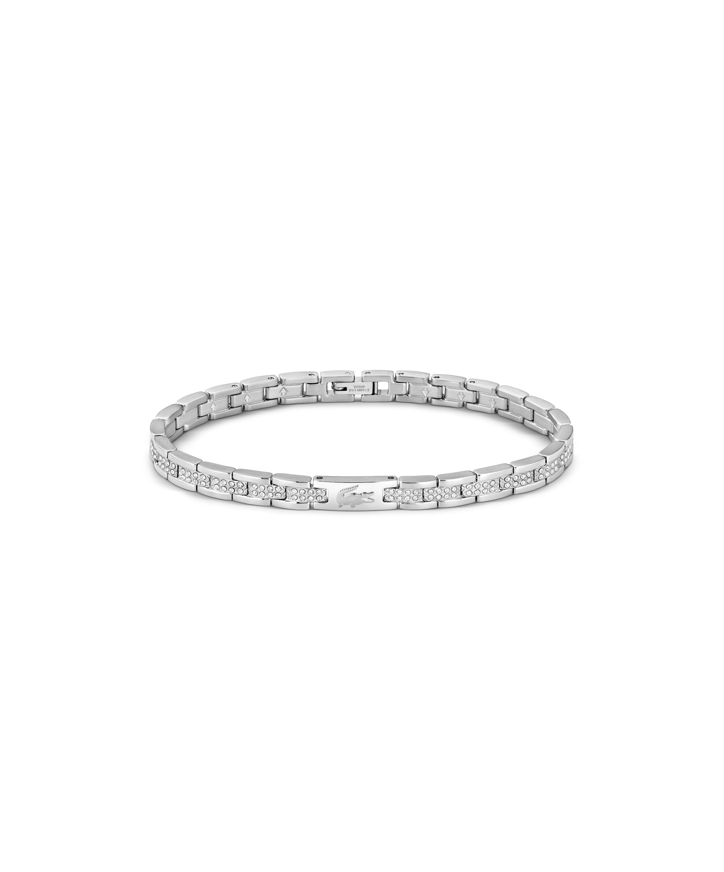 Lacoste Gliederarmband »METROPOLE« mit Glasstein