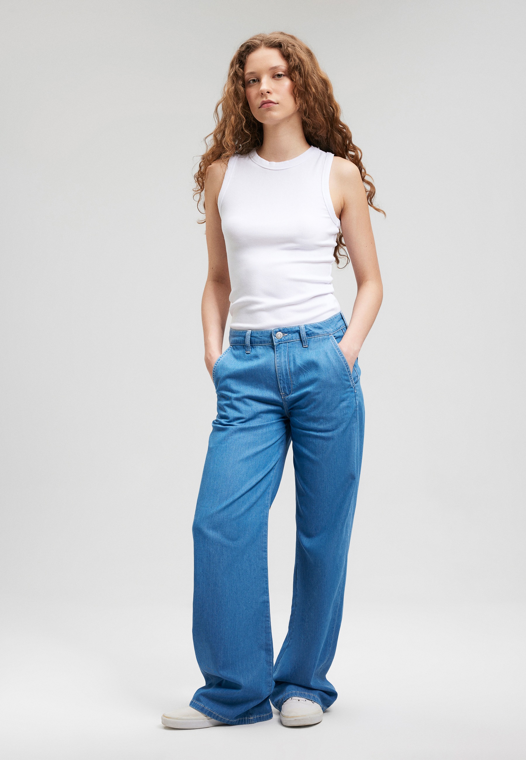 Mavi Weite Jeans "MIRACLE", Wide Leg Jeans