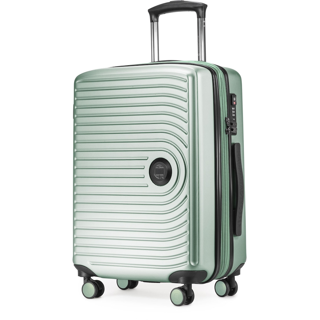 Hauptstadtkoffer Hartschalen-Trolley »Mitte, mint, 55 cm«, 4 Rollen