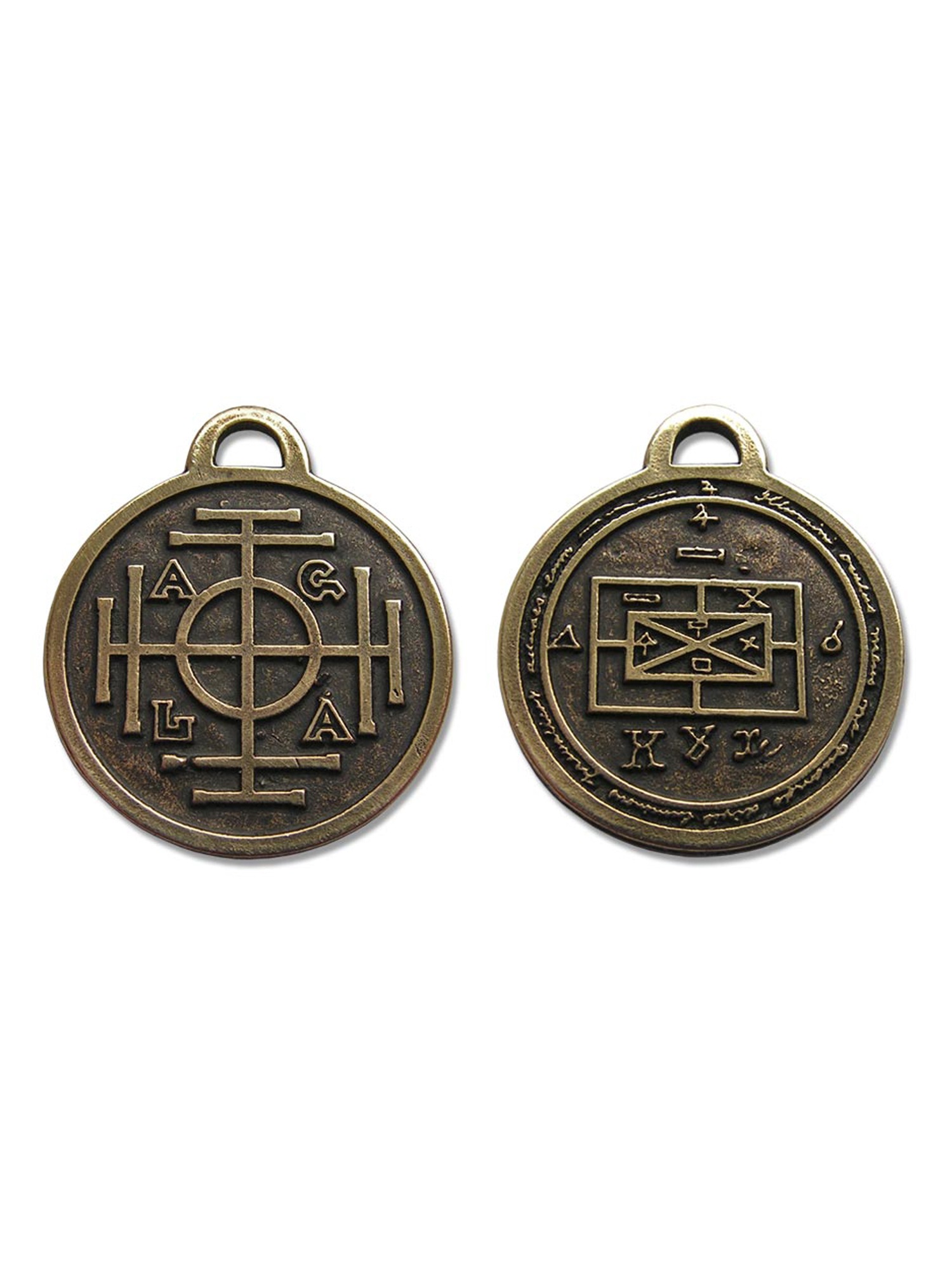 Adelia´s Amulett »Alte Symbole Talisman«, Agla - Für gutes Schicksal, Glück und Schutz