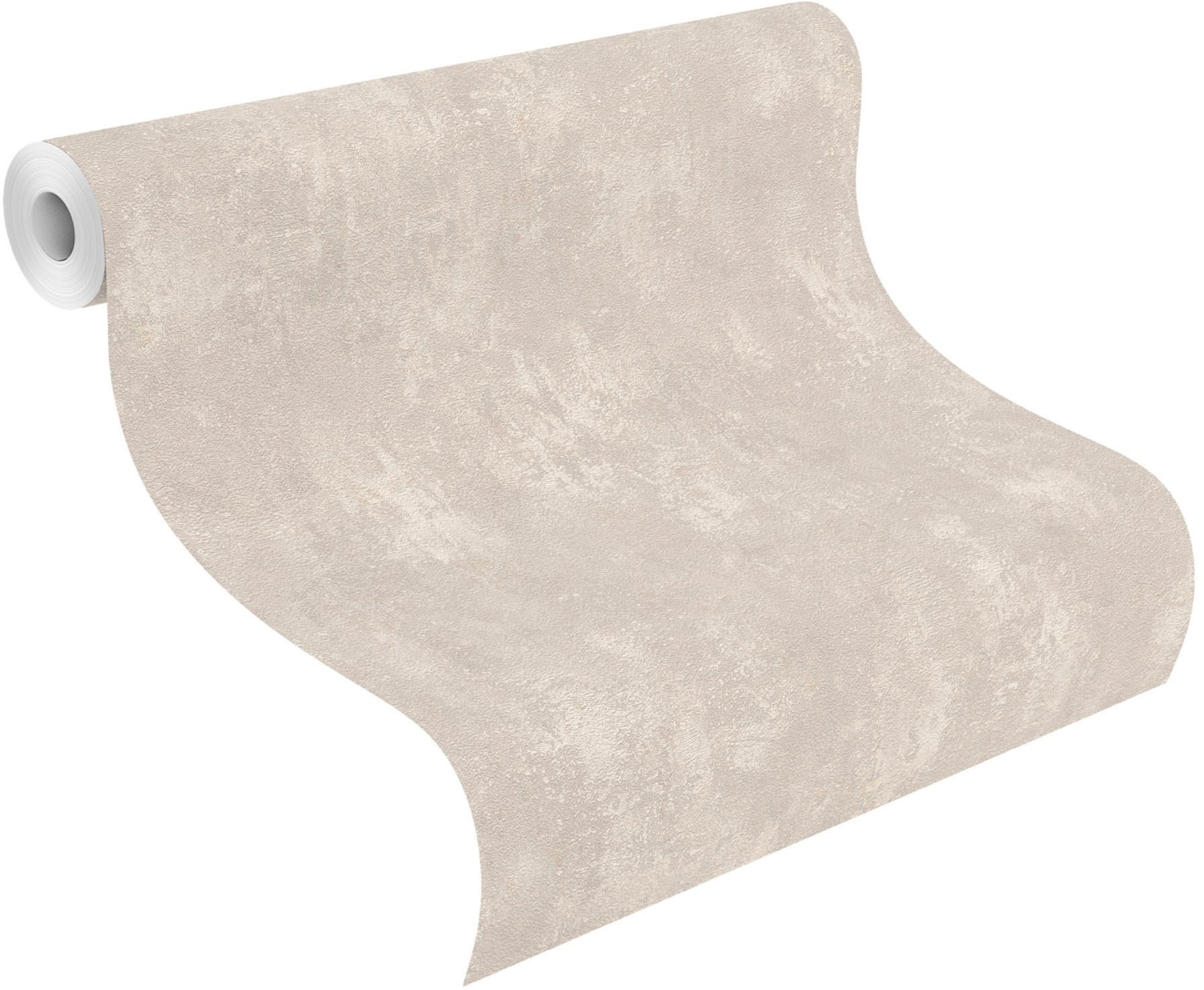 Thumbnail - Rasch Vinyltapete "Lucera" Strukturmuster  uni geprägt