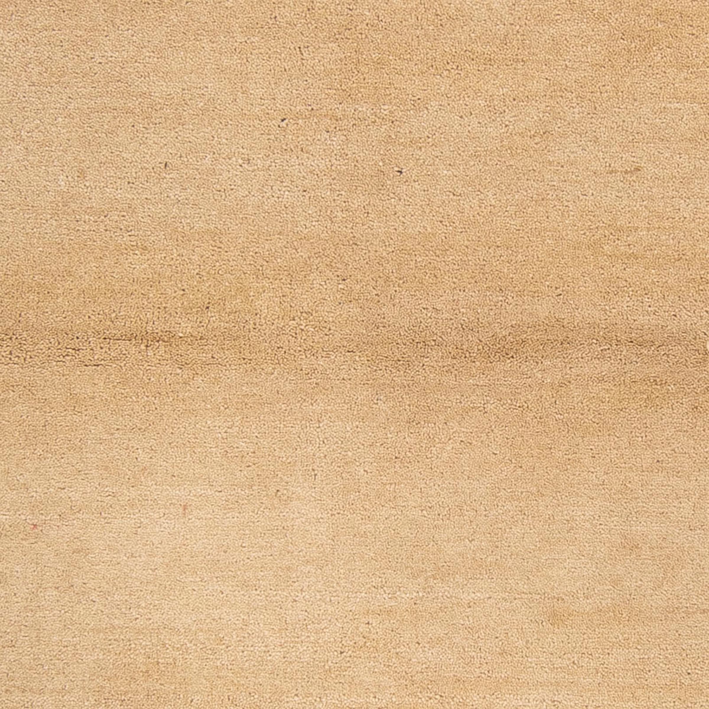 morgenland Wollteppich »Gabbeh - Indus - 180 x 120 cm - beige«, rechteckig, Wohnzimmer, Handgeknüpft, Einzelstück mit Zertifikat
