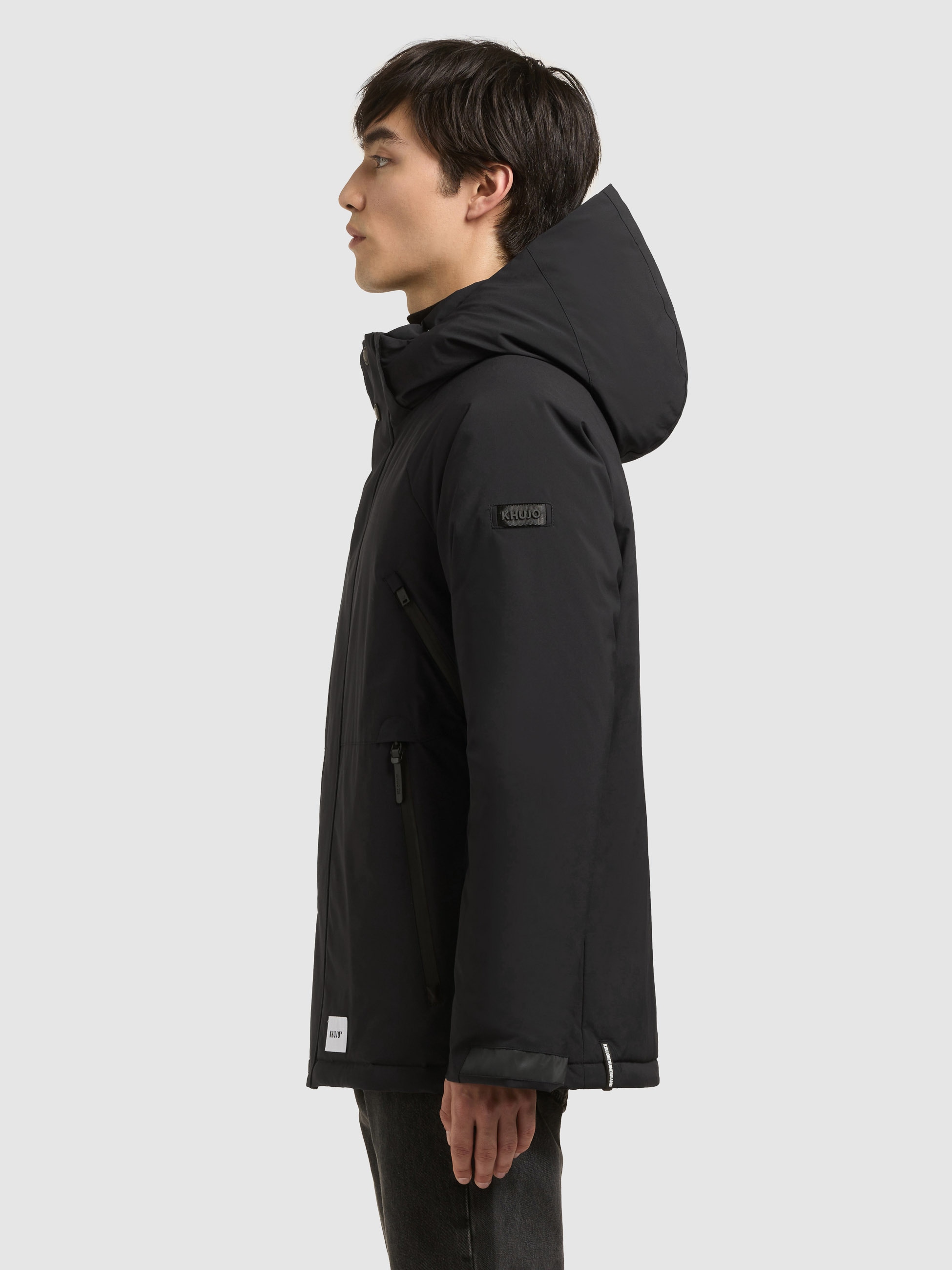 khujo Winterjacke »BARNE« mit Kapuze