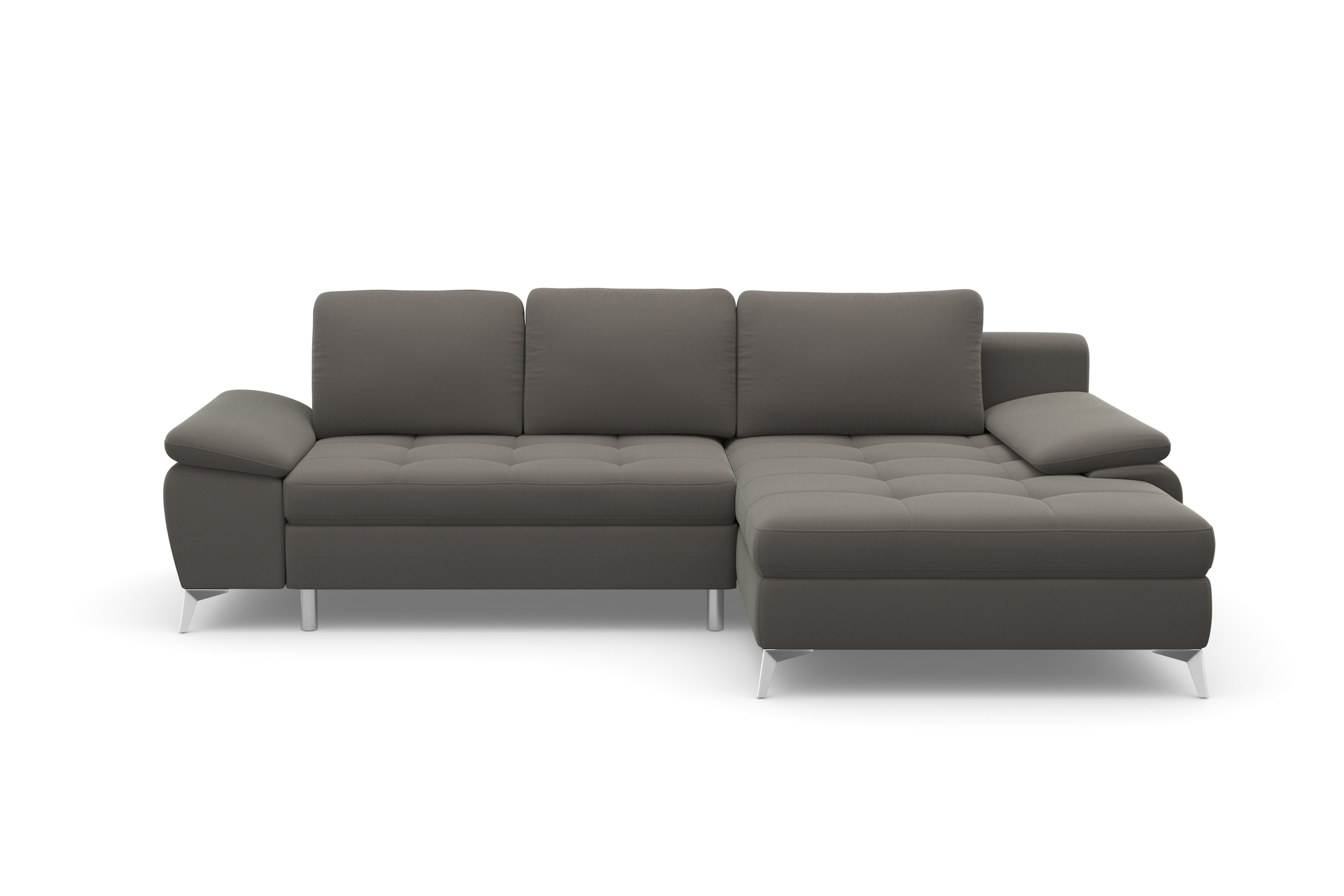 sit&more Ecksofa »Latigo L-Form«, mit Recamiere, wahlweise mit Bettfunktion und Bettkasten