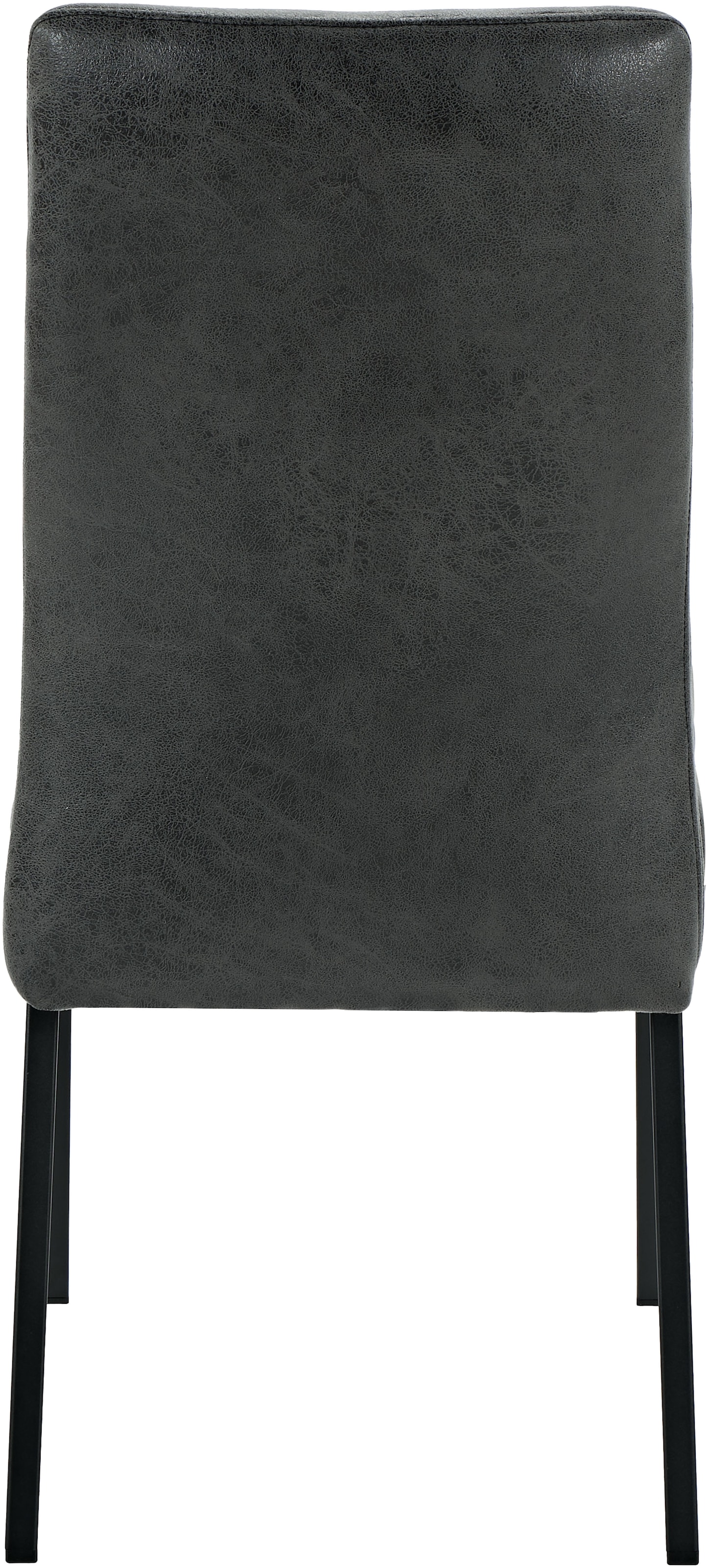 HELA 4-Fußstuhl »CATANIA« (Set) 4 Stk.4-Fuß, Federkorb, Vierkantrohrgestell, 140kg belastbar