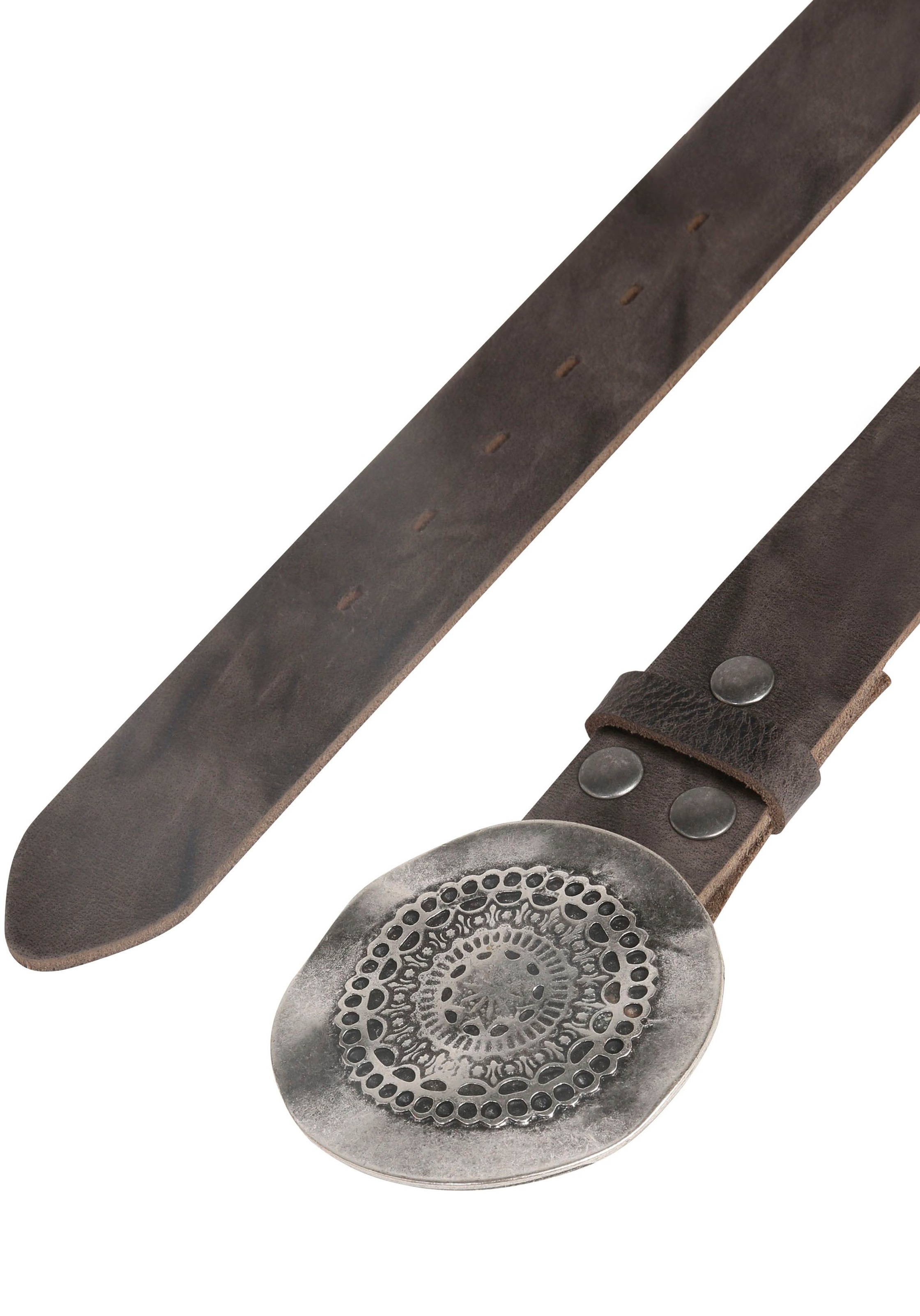 Rettungsring Gürtel Ledergürtel Echtleder, Leder "Soft Boom Navy" günstig online kaufen