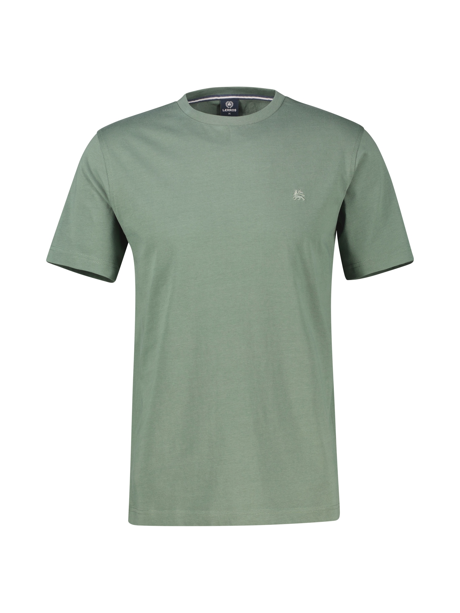 LERROS Rundhalsshirt "Sommerliches T-Shirt mit O-Neck in großen Größen"