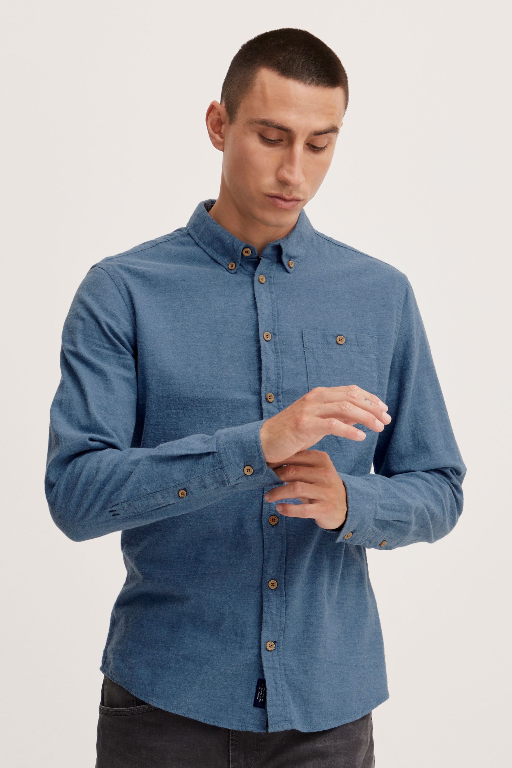 Blend Langarmhemd "BHShirt", Stilvolles Hemd mit langen Ärmeln günstig online kaufen