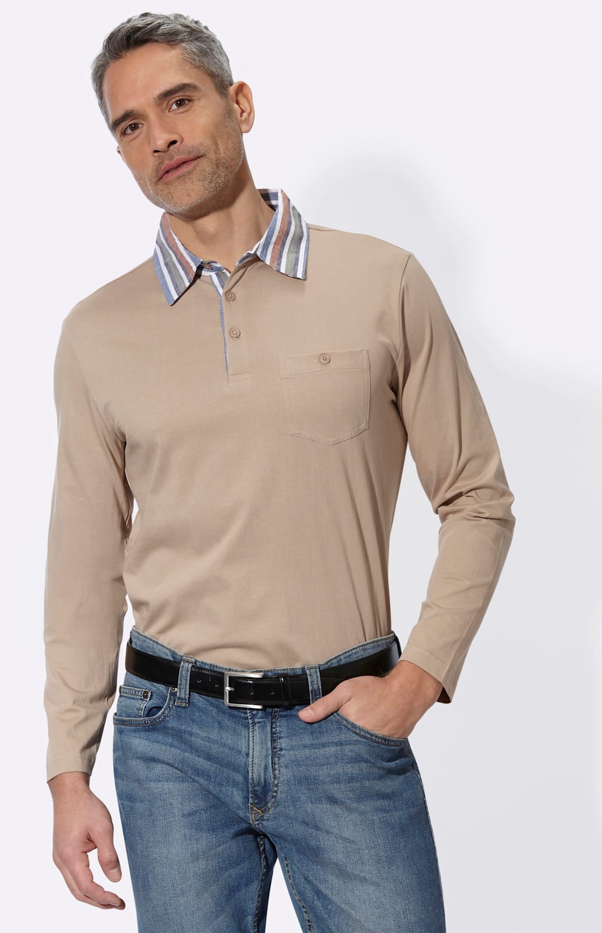 Classic Poloshirt "Langarm-Poloshirt" 1