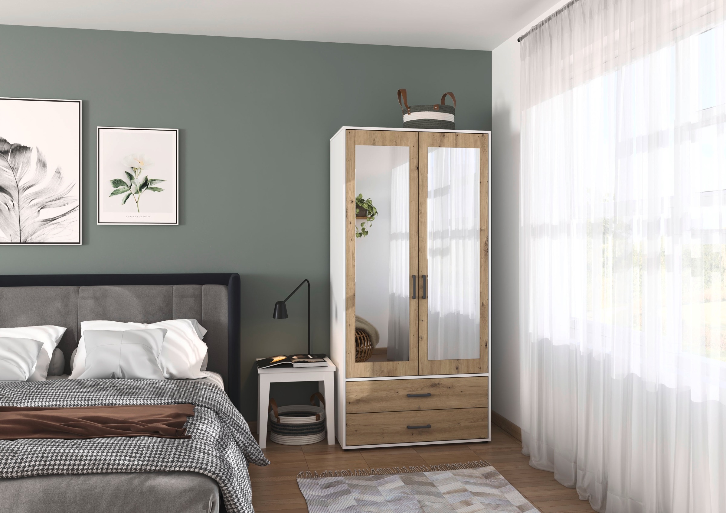 rauch Drehtürenschrank "Kleiderschrank Schrank Garderobe Wäscheschrank VOYA günstig online kaufen