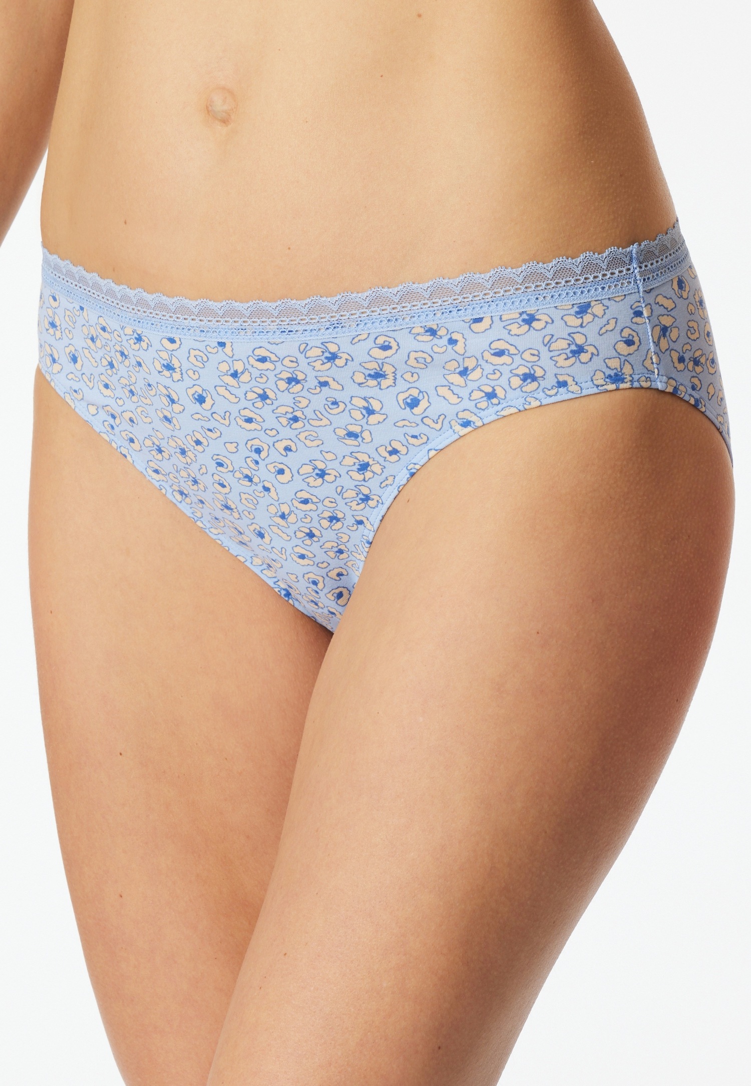 Schiesser Rioslip "Modern Multipacks" 3er Pack, Spitzenbänder, Baumwollmisc günstig online kaufen