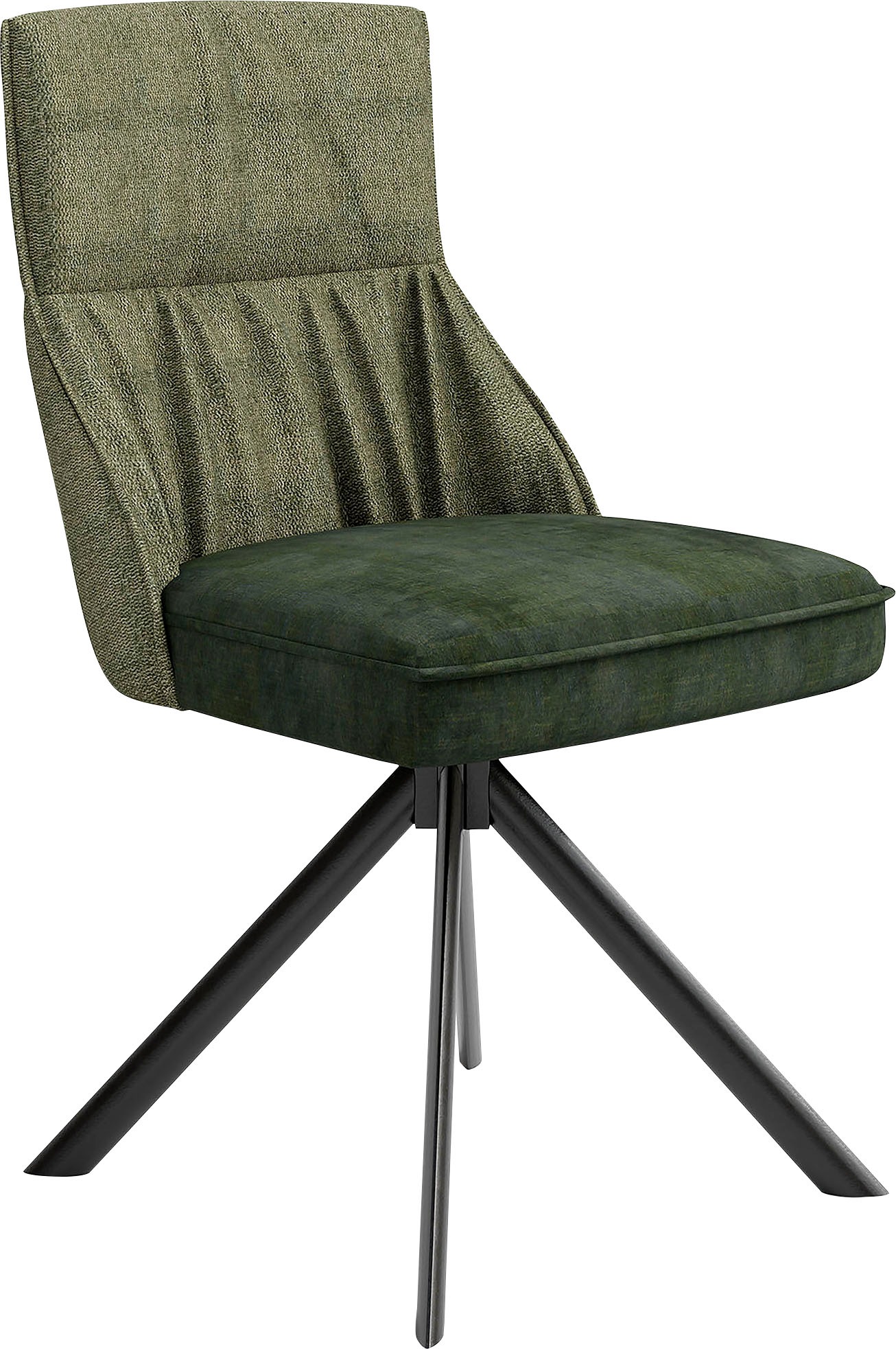 byLIVING Esszimmerstuhl "California", (Set), 2 St., Samtstoff Velvet-Websto günstig online kaufen