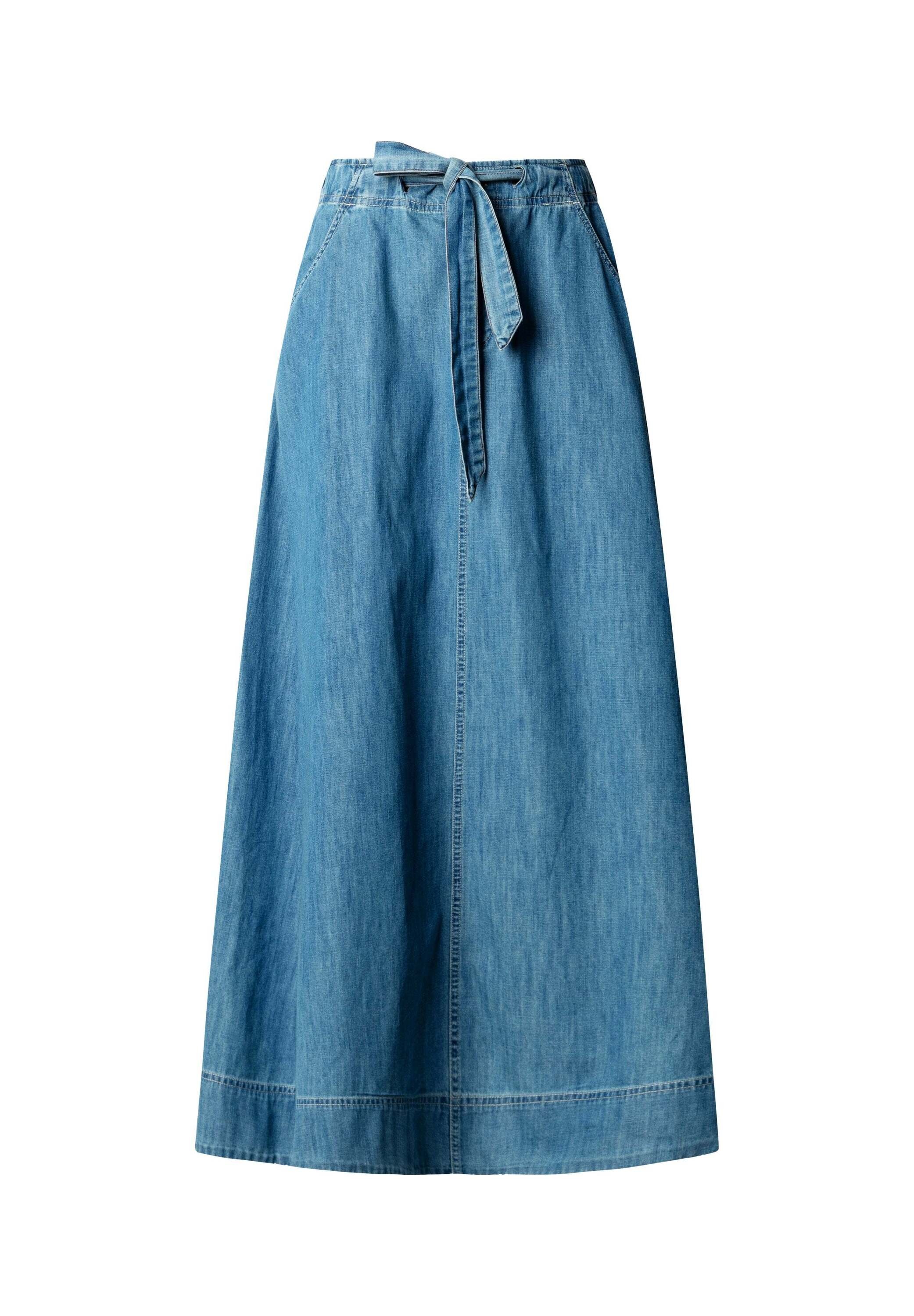 Pepe Jeans A-Linien-Rock »Rock MAXI SKIRT UHW BELT«