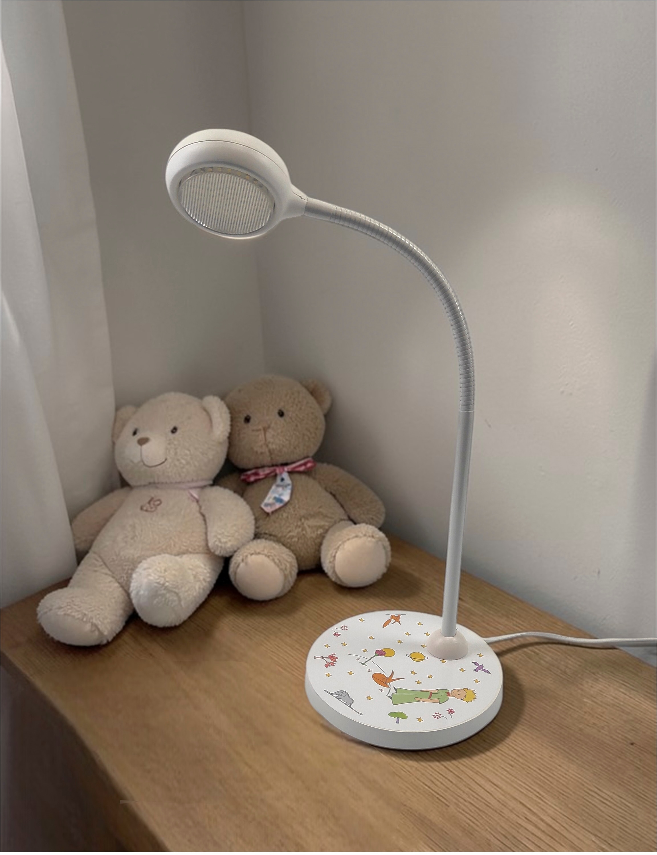 niermann Schreibtischlampe »Kinderlampe mit Motiv "Der kleine Prinz", Kinderzimmer« GX53 1 Stk. flexibel verstellbarer Leuchtenarm, Made in Germany