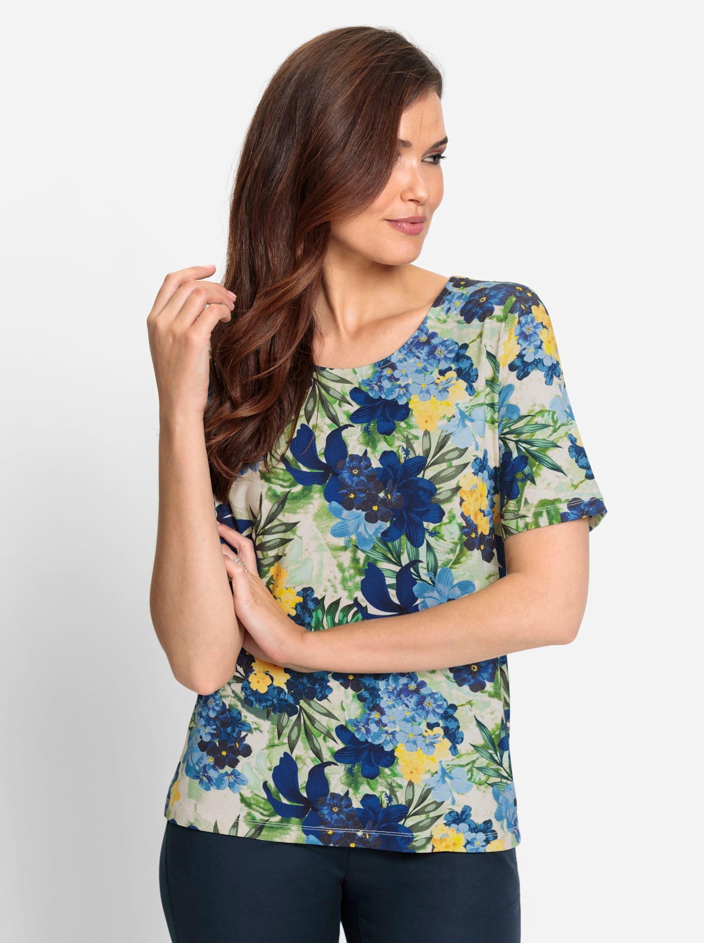 Lady Kurzarmshirt »Shirt«, (1 tlg.)