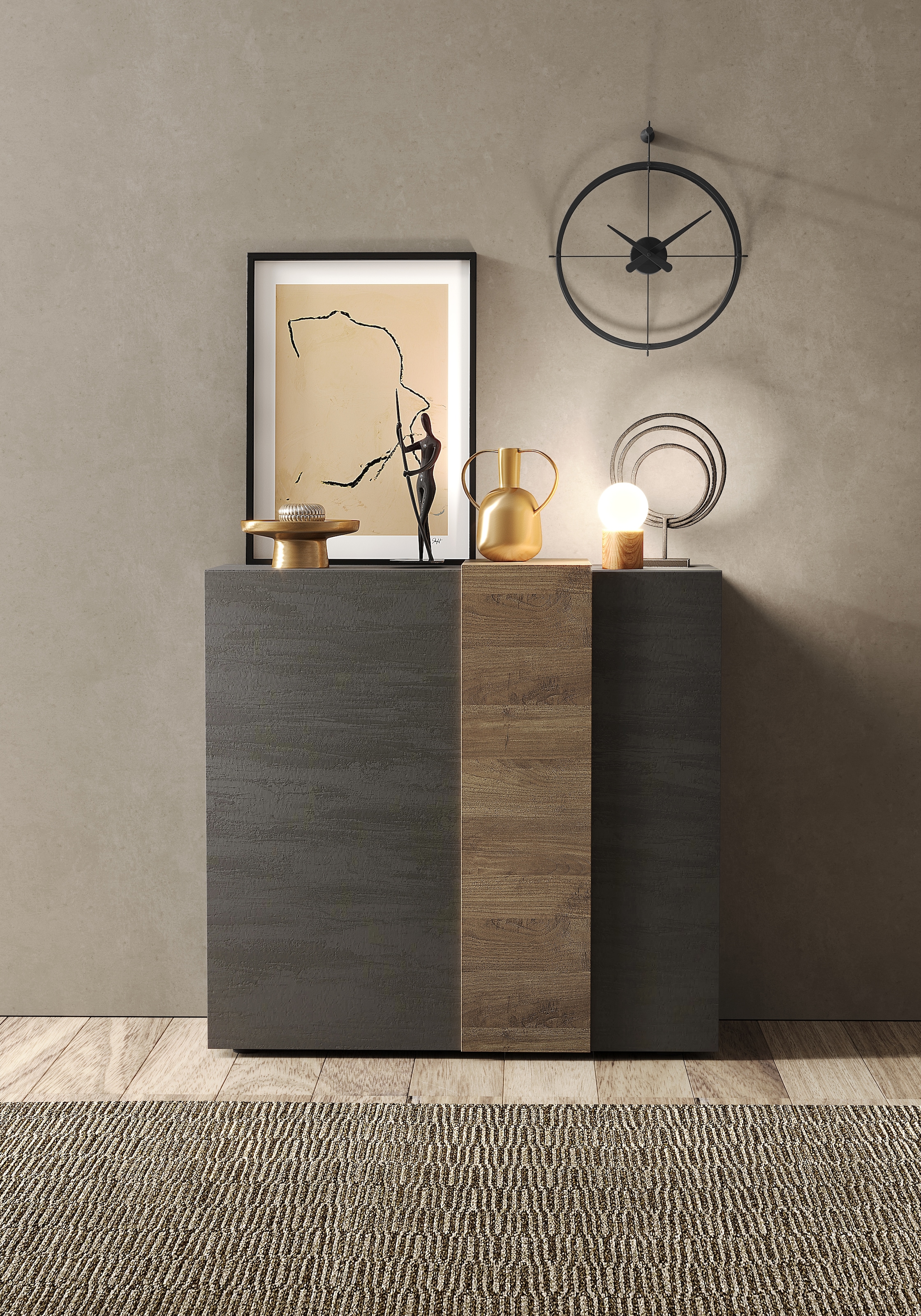 INOSIGN Highboard "Venus, Kommode", Höhe 113 cm, Breite 121 cm günstig online kaufen