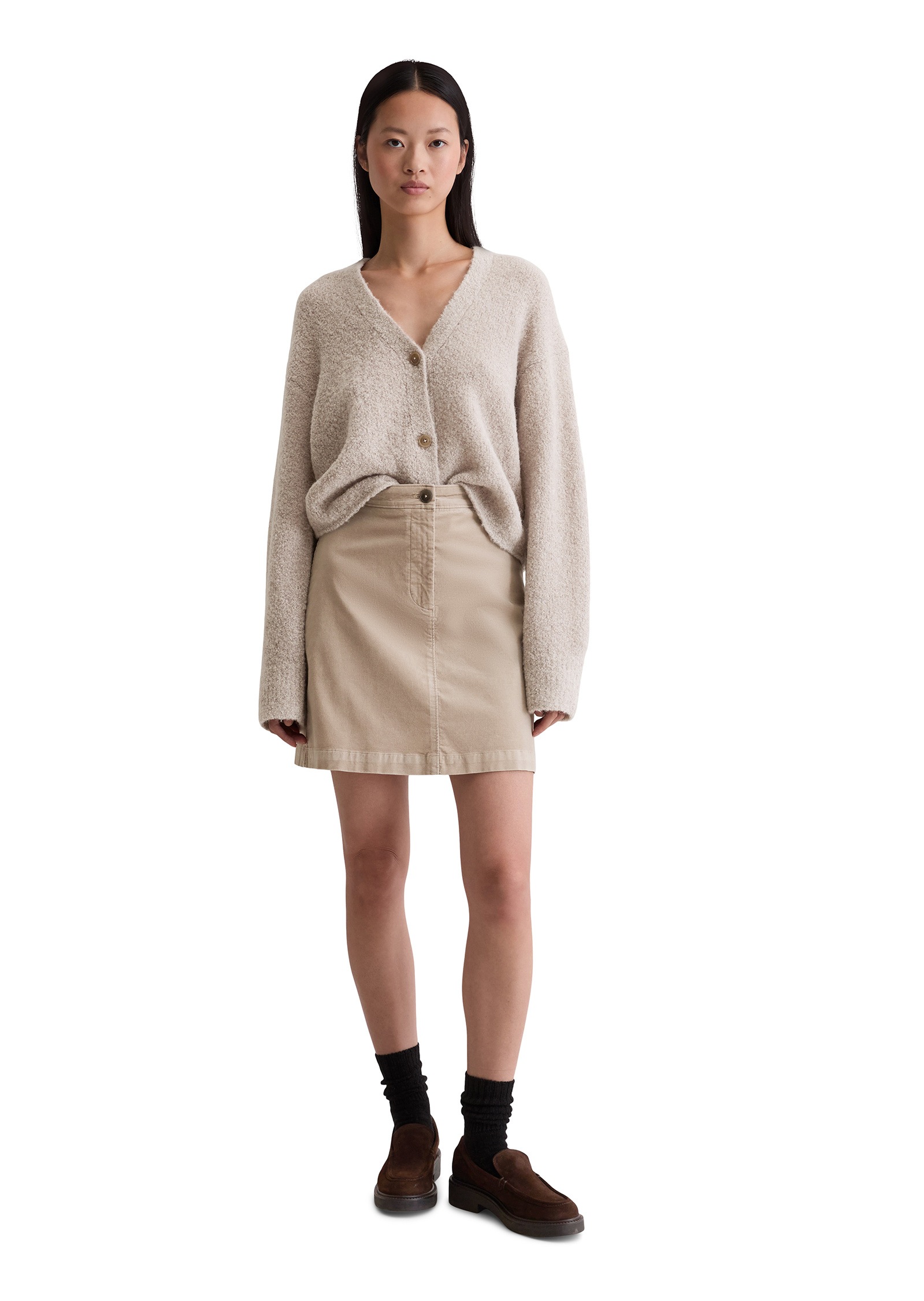 Marc O'Polo Webrock »aus Organic-Cotton-Viskose-Stretch«