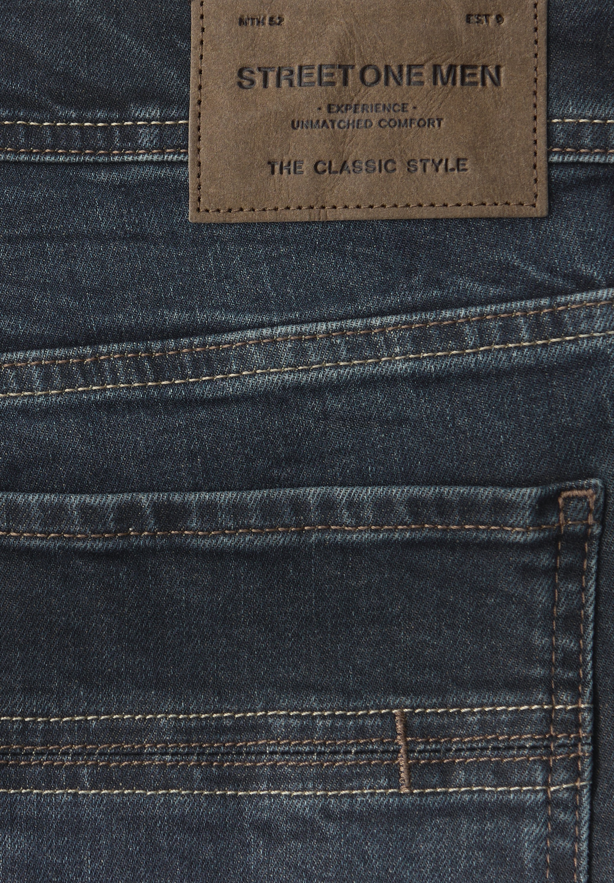 STREET ONE MEN Regular-fit-Jeans 5-Pocket-Style