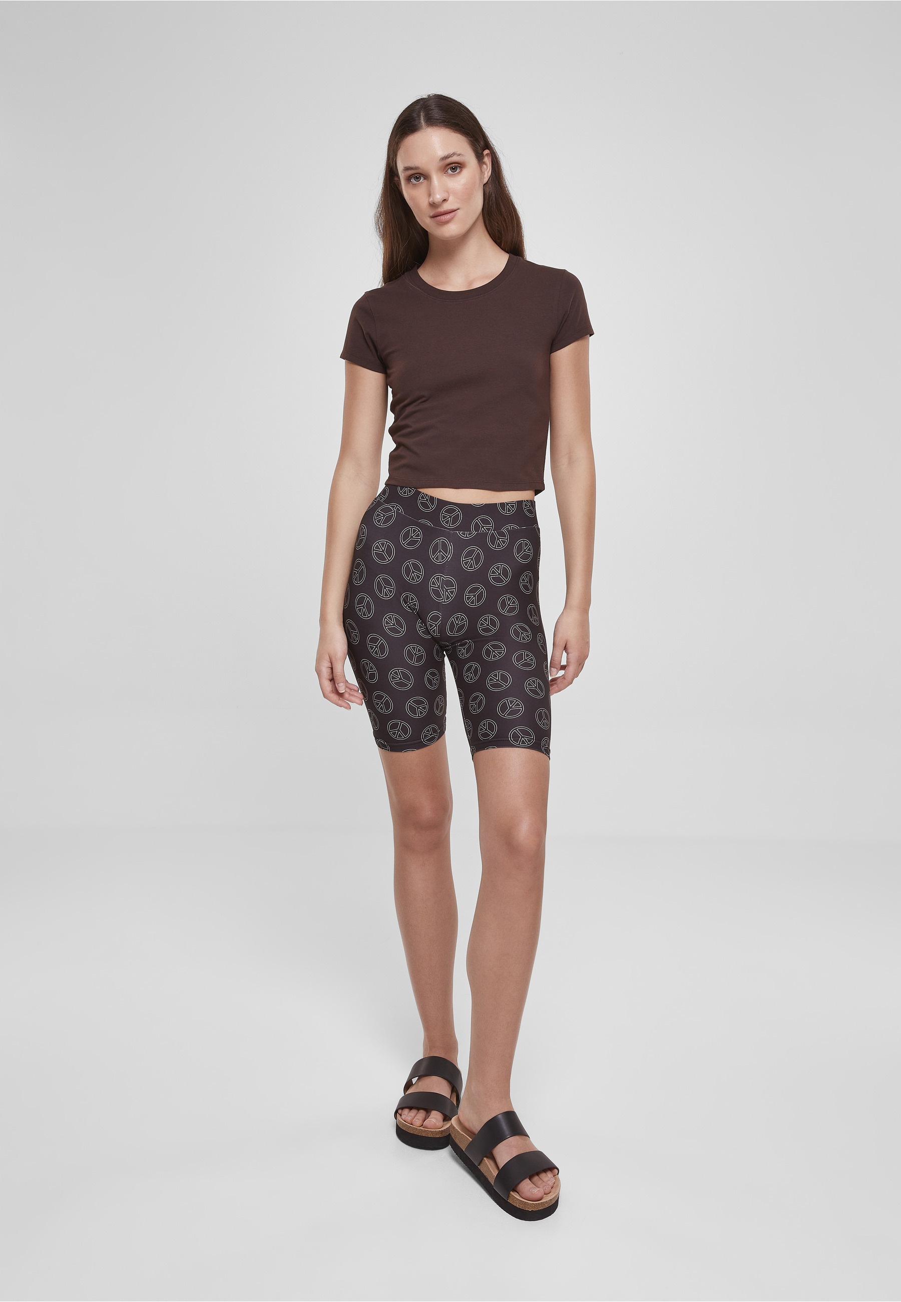 URBAN CLASSICS T-Shirt »Urban Classics Damen Ladies Stretch Jersey Cropped Tee« 1 Stk.