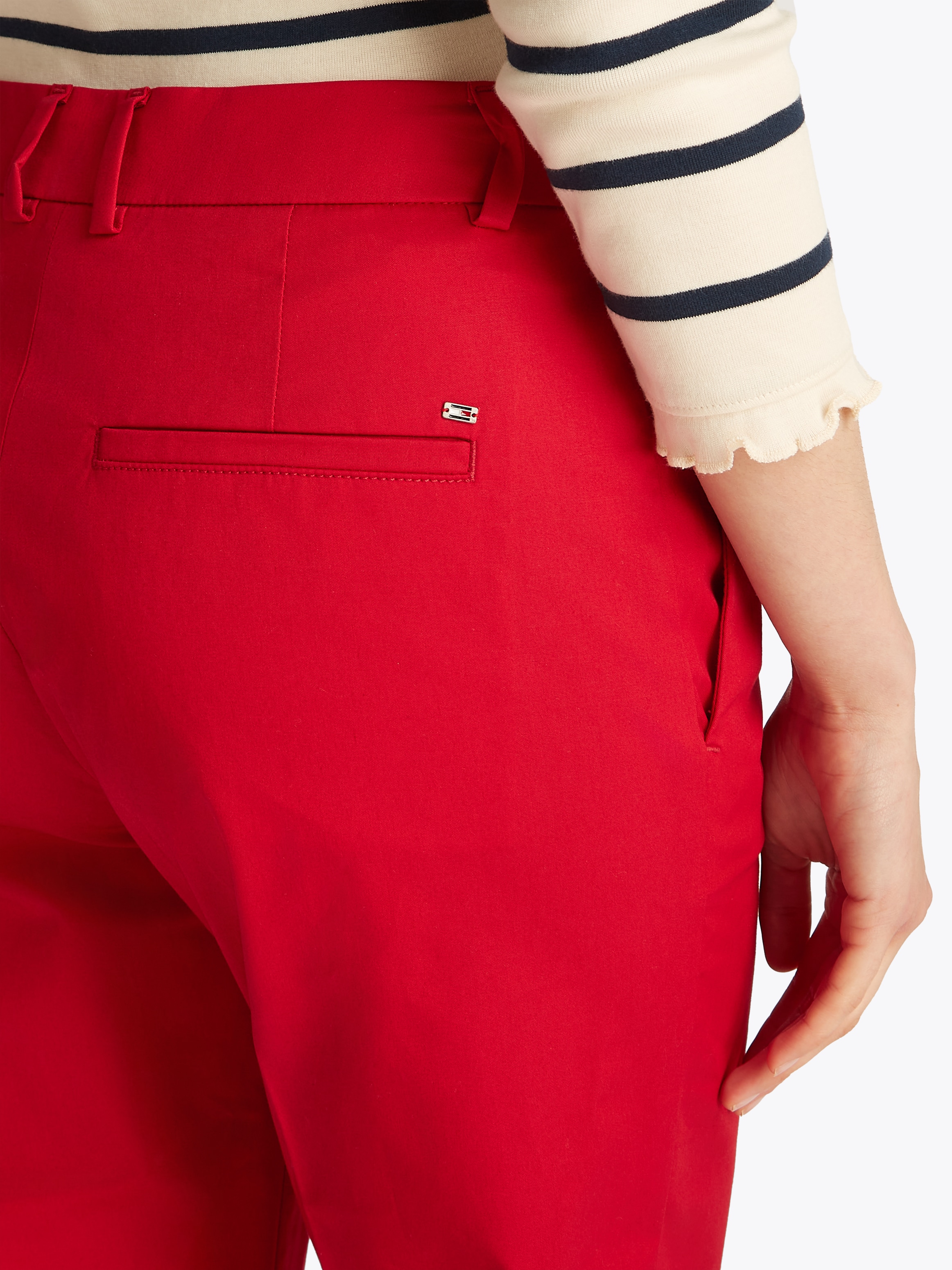 Tommy Hilfiger 7/8-Hose, mit Bügelfalten