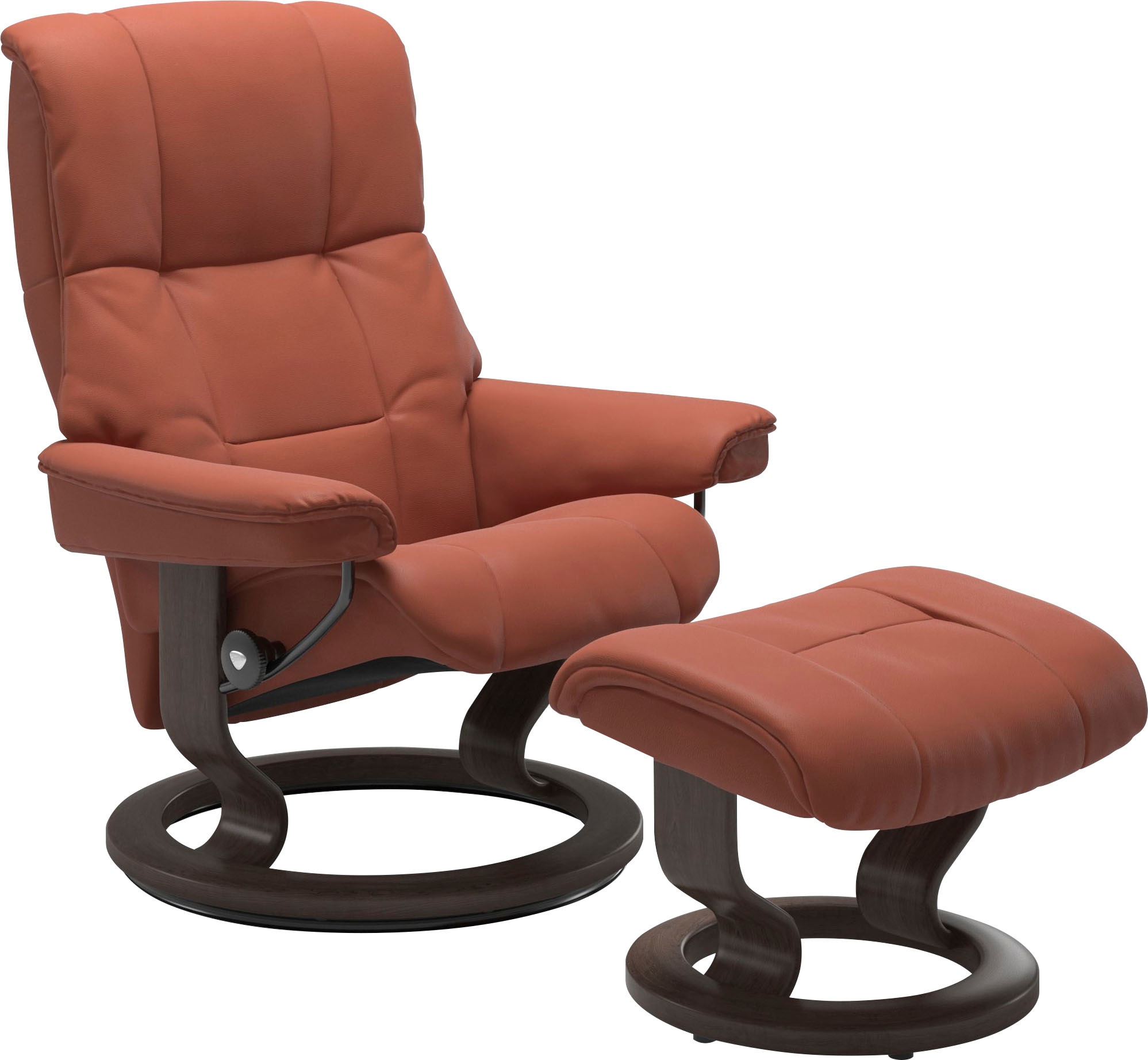 Stressless Relaxsessel "Mayfair" Relaxsessel mit Hocker, mit Hocker, mit Classic Base, Größe S, M & L, Gestell Wenge