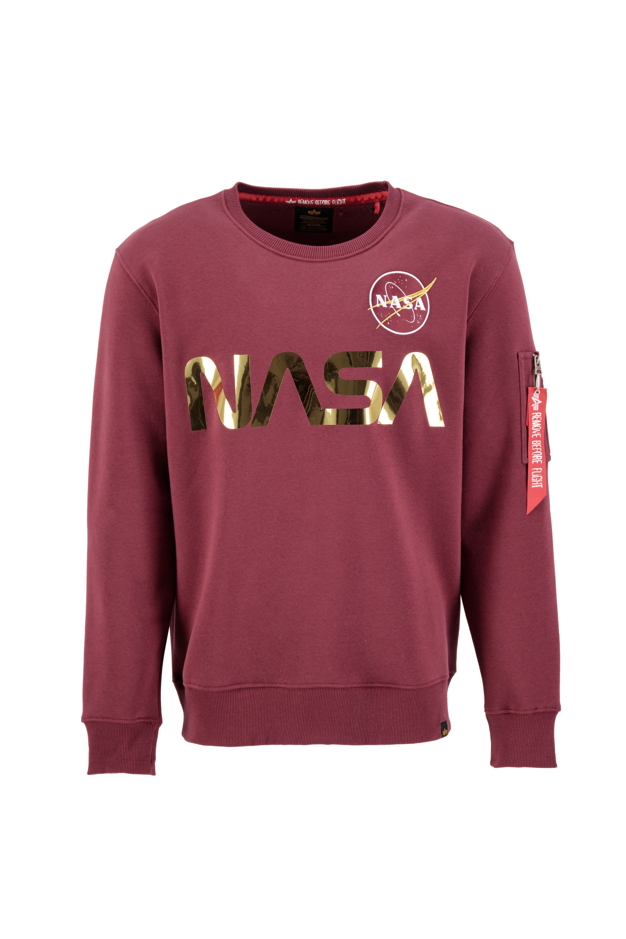 - NASA Industries »Alpha Men Sweatshirts Sweater« | BAUR Reflective Sweater Alpha Industries ▷ kaufen