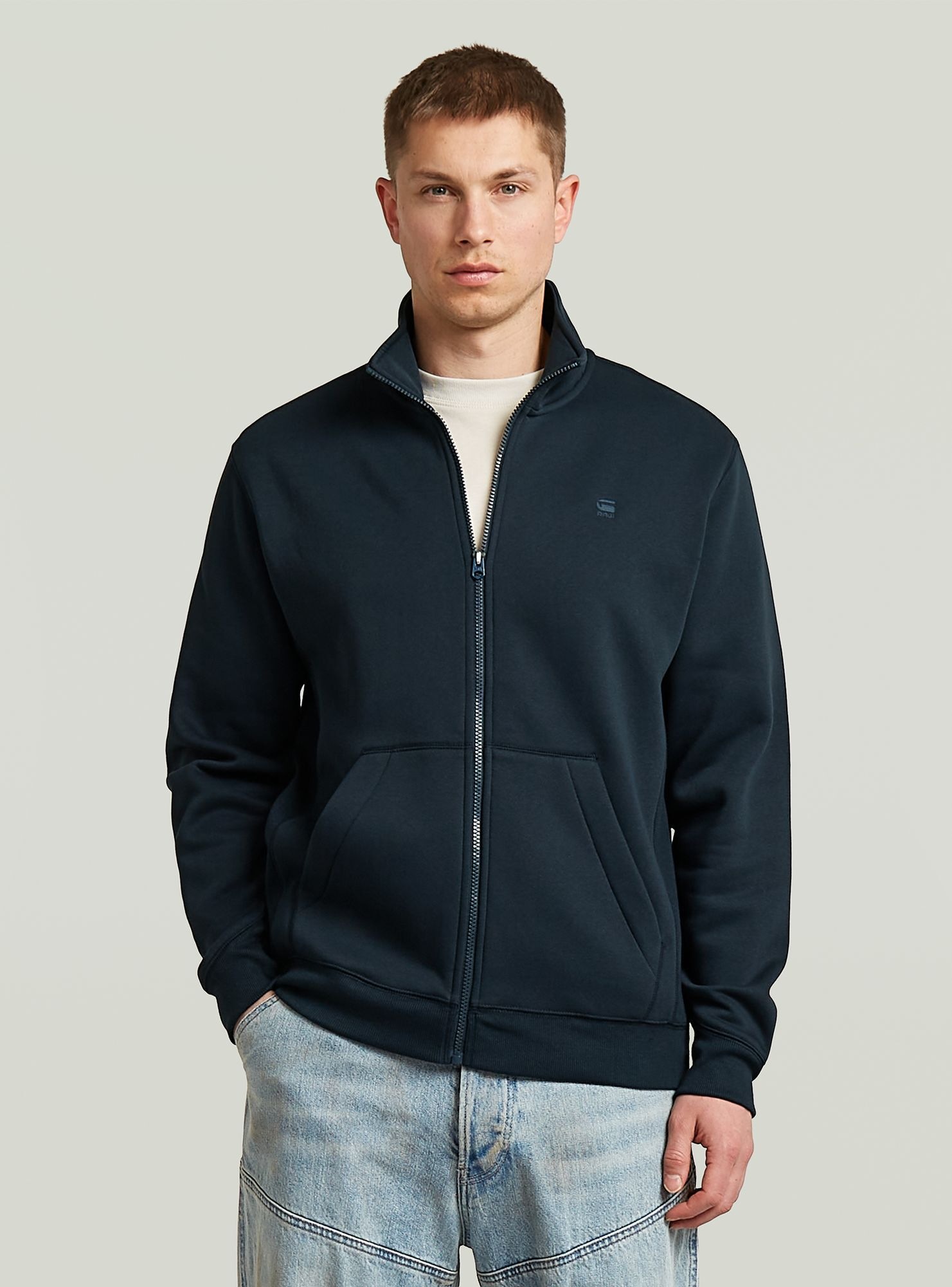 G-STAR Longpullover "Premium Core Track Jacket Sweater" günstig online kaufen