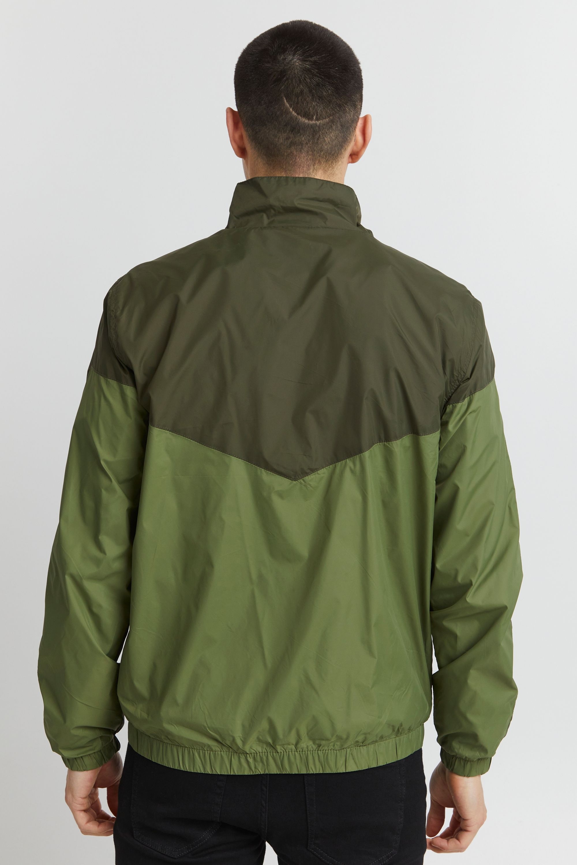 Kurzjacke BLEND "BHVito", Herren, Gr. M, loden grün, 100% Nylon, unifarben, regular fit normal, eng, Jacken Kurzjacke, Klassische Übergangsjacke 6