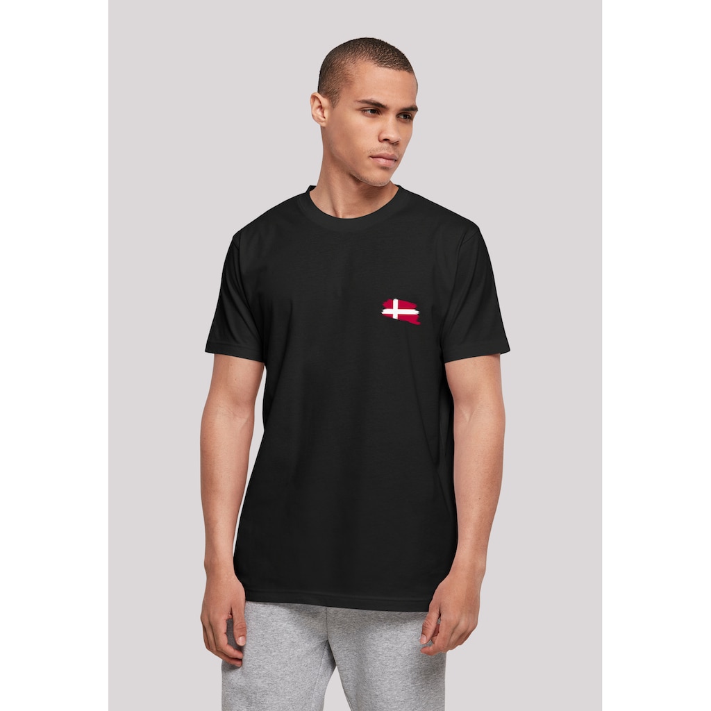 F4NT4STIC T-Shirt »Dänemark Flagge Denmark«