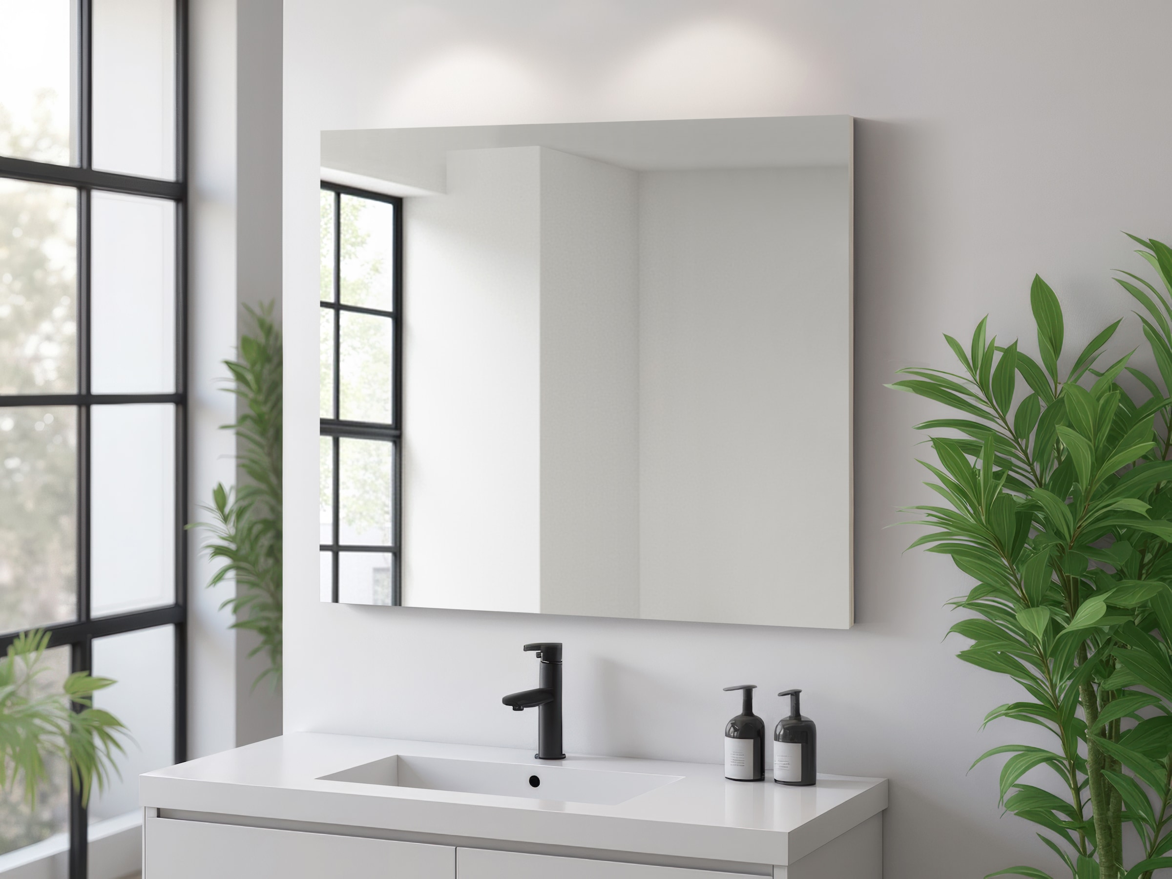 welltime Badspiegel "Florenz" in drei Breiten (60cm,80cm,100cm) günstig online kaufen