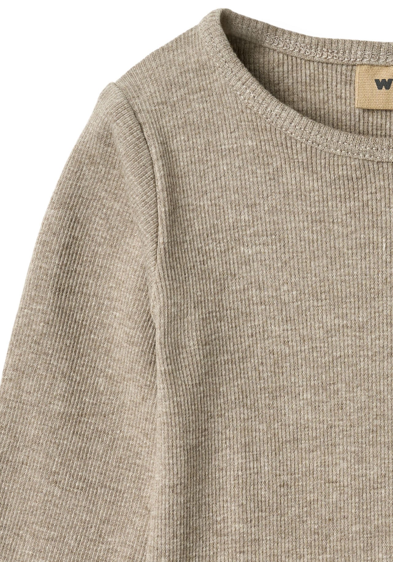 WHEAT Body »Rib Body L/S Spencer«
