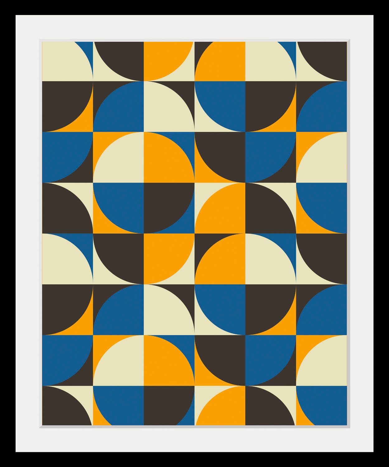 queence Bild »Sammy«, Abstrakt-Kunst-Gemälde-Figuren-Modern, (1 St.), HD Premium Poster-Druck inkl. Holzrahmen