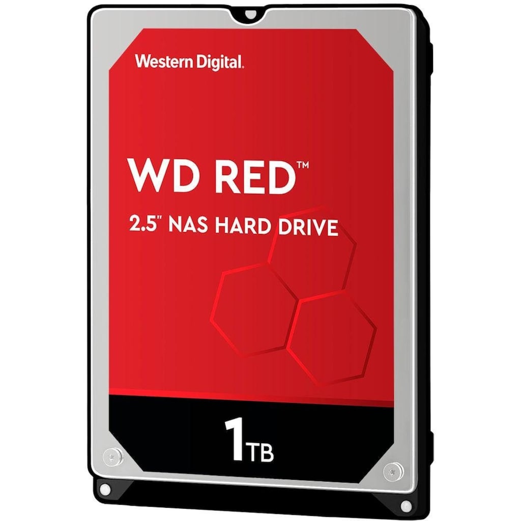 Western Digital HDD-NAS-Festplatte »WD Red Mobile«, 2,5 Zoll, Anschluss SATA III, Bulk