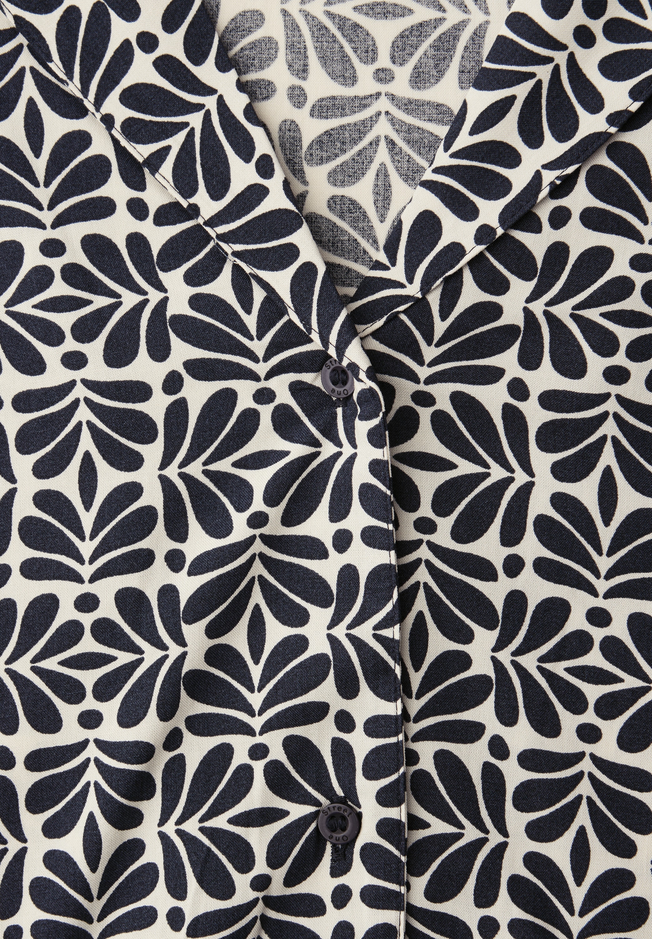 STREET ONE Kurzarmbluse aus softer Viskose