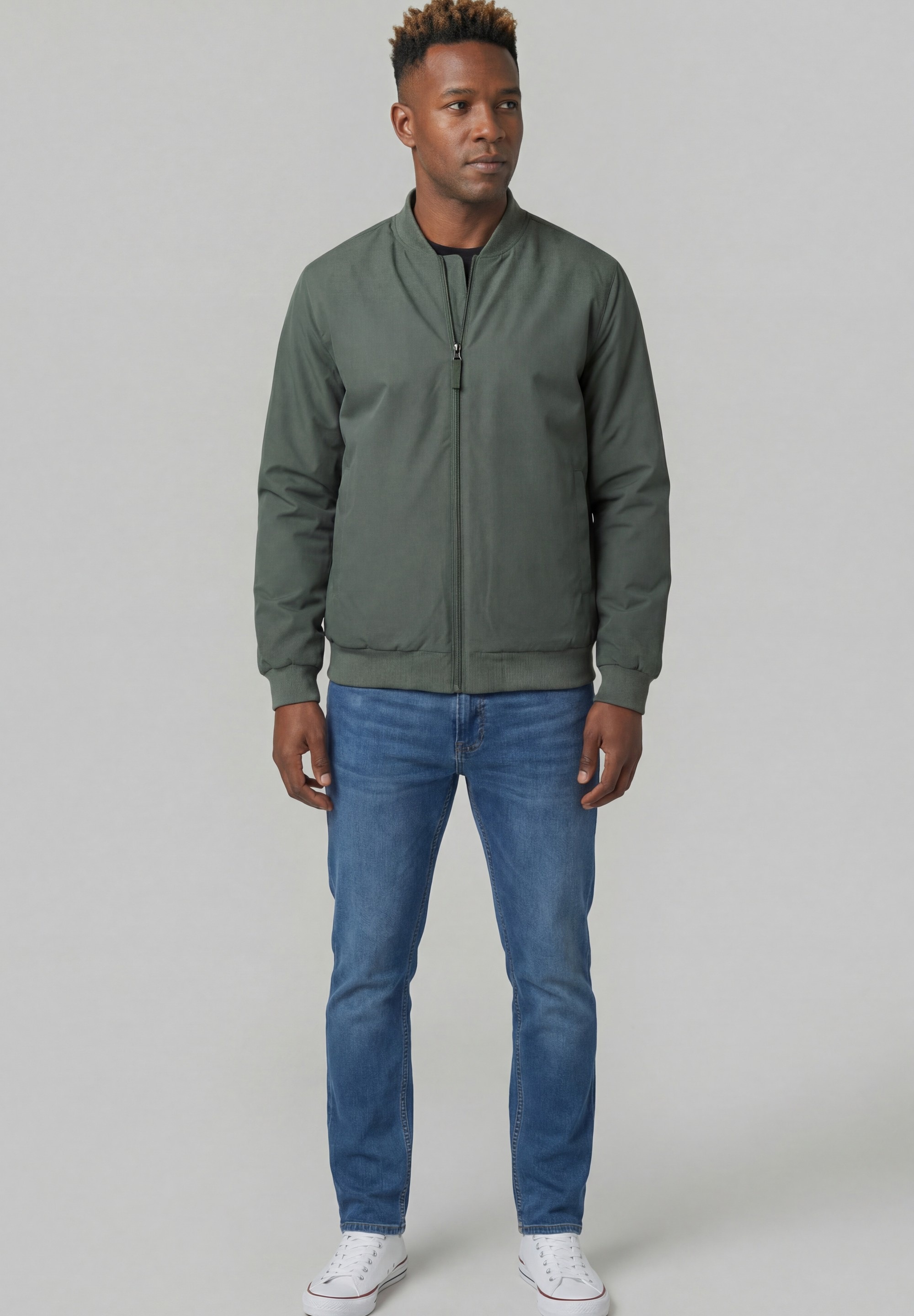 Derbe Anorak »Blousholm pinstripe« ohne Kapuze Warmer Blouson mit Bündchen