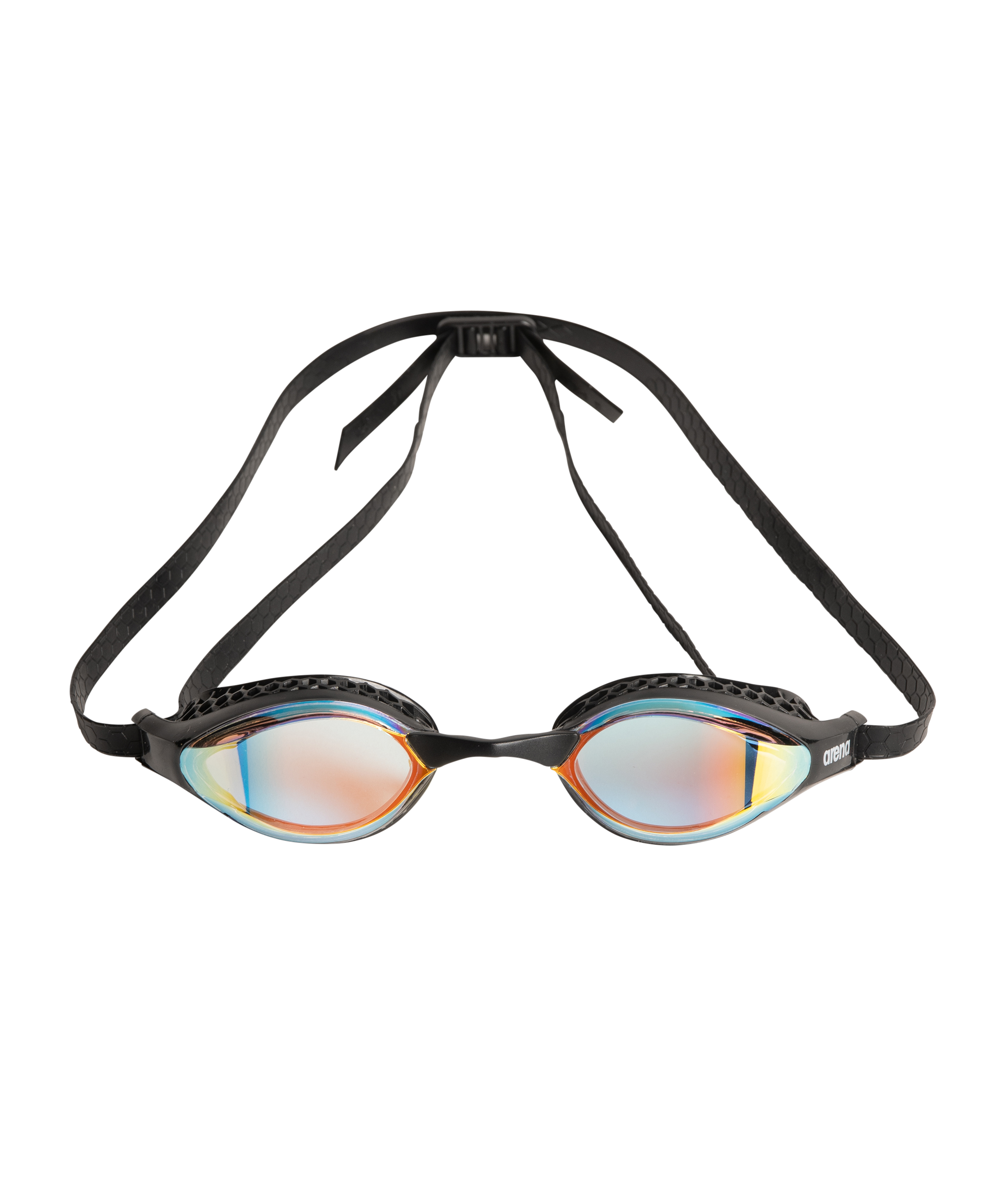 Arena Schwimmbrille »AIR-SPEED MIRROR« für Erwachsene, mit Honigwaben-Dichtungen, Anti-Fog-Beschichtung