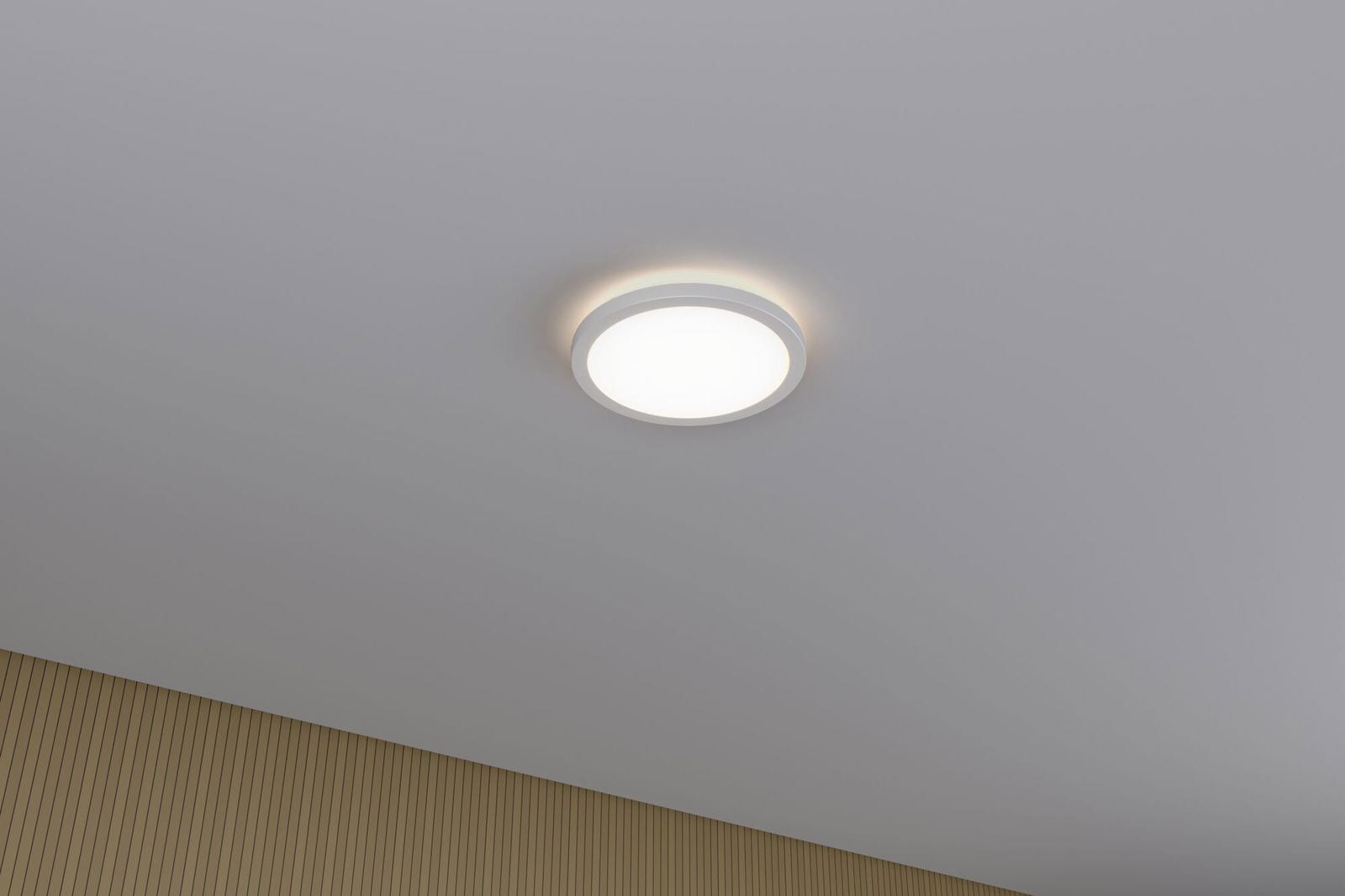 Paulmann LED Panel »LED Panel Atria Shine Backlight IP44 rund 190mm 11,2W 850lm 4000K«, 1 flammig
