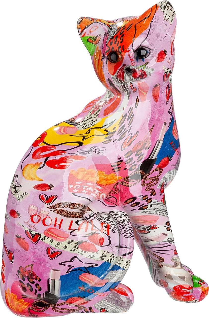 GILDE Skulptur "Figur Katze OOH LALA"