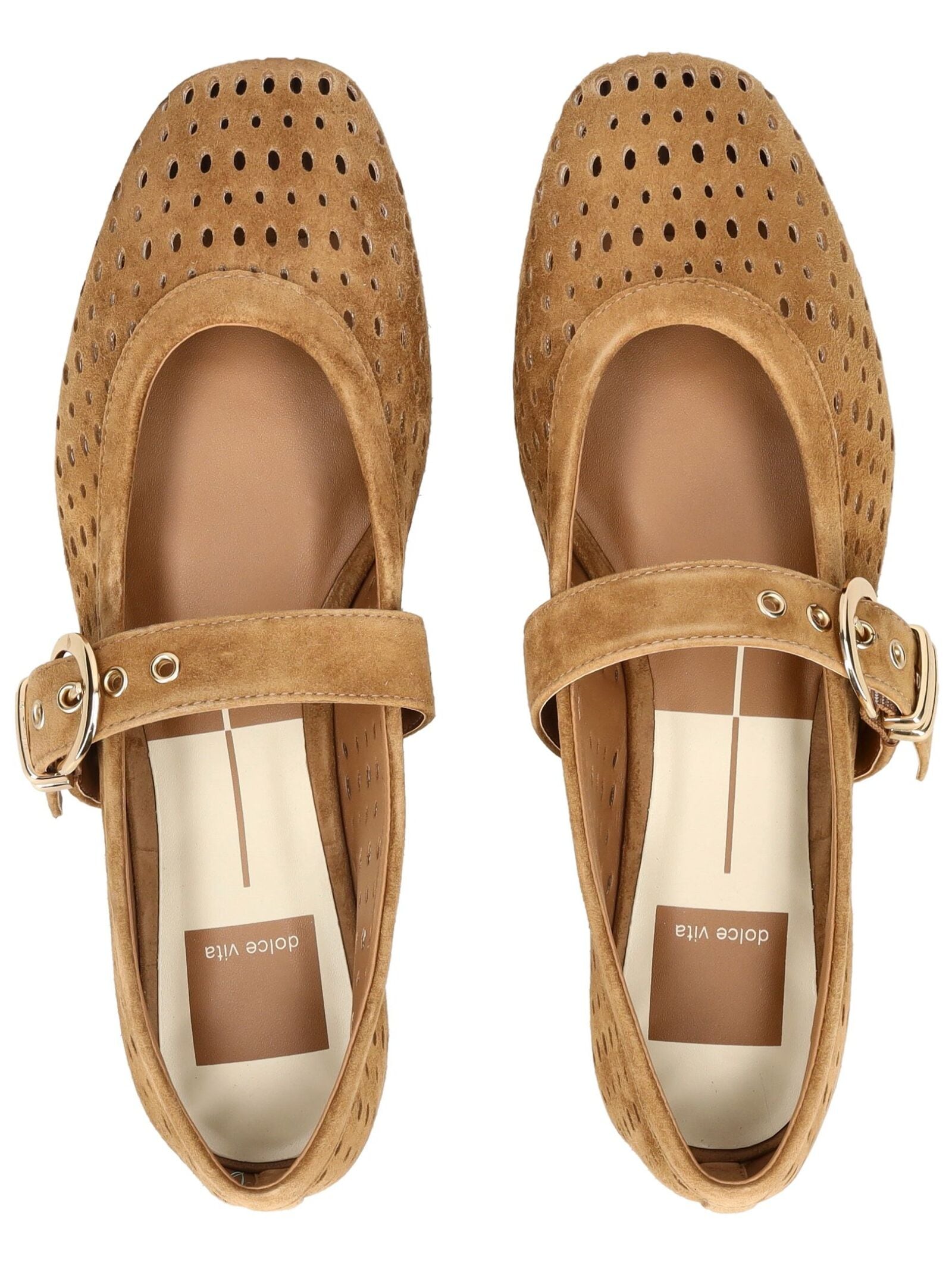 Dolce Vita Riemchenballerina »Dolce Vita Ballerinas Veloursleder«