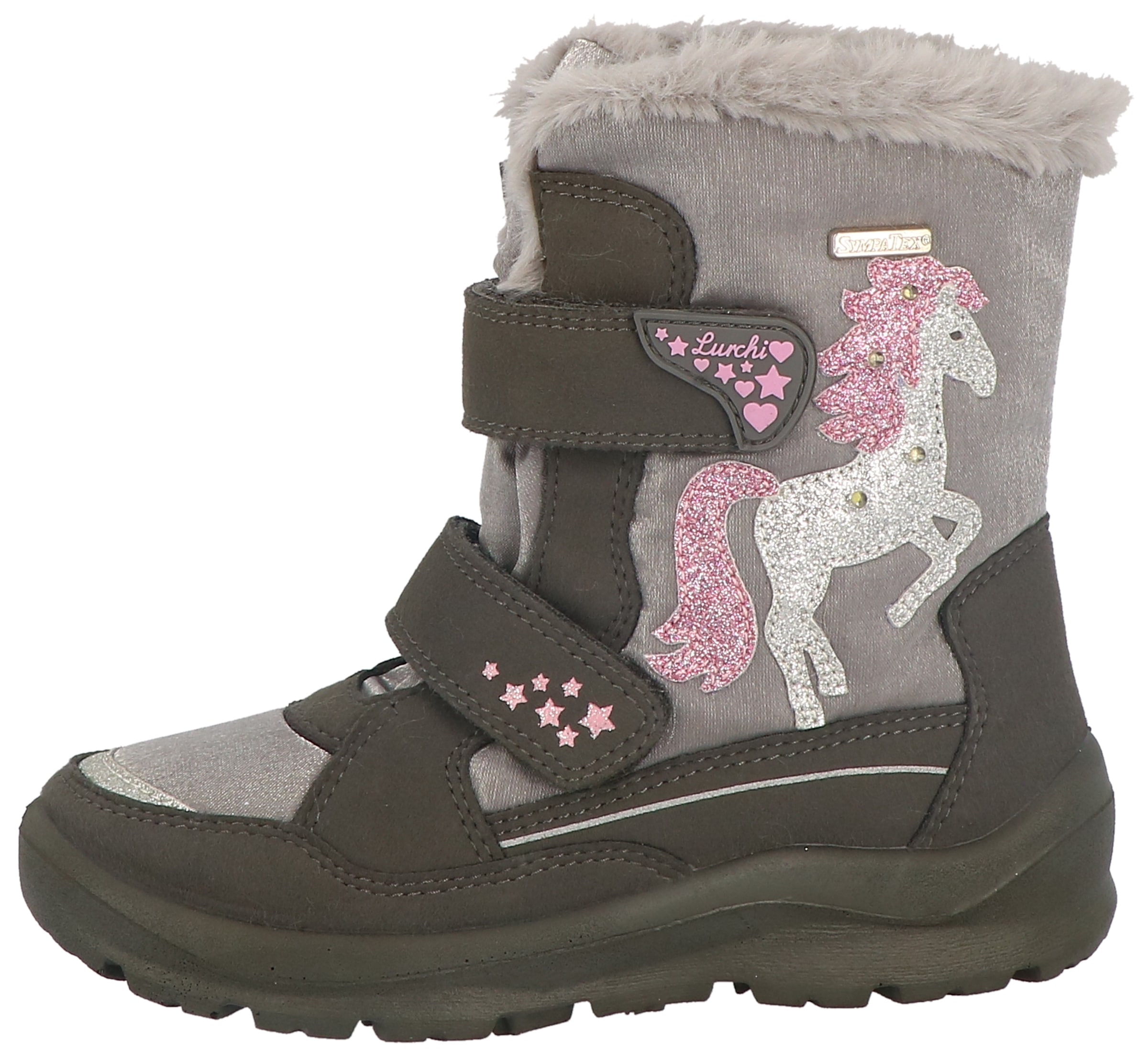 Lurchi Winterstiefel "Kanani-SYMPATEX Blinkschuh", Winterboots, Outdoorschuh, Kinderschuh mit Blinkfunktion