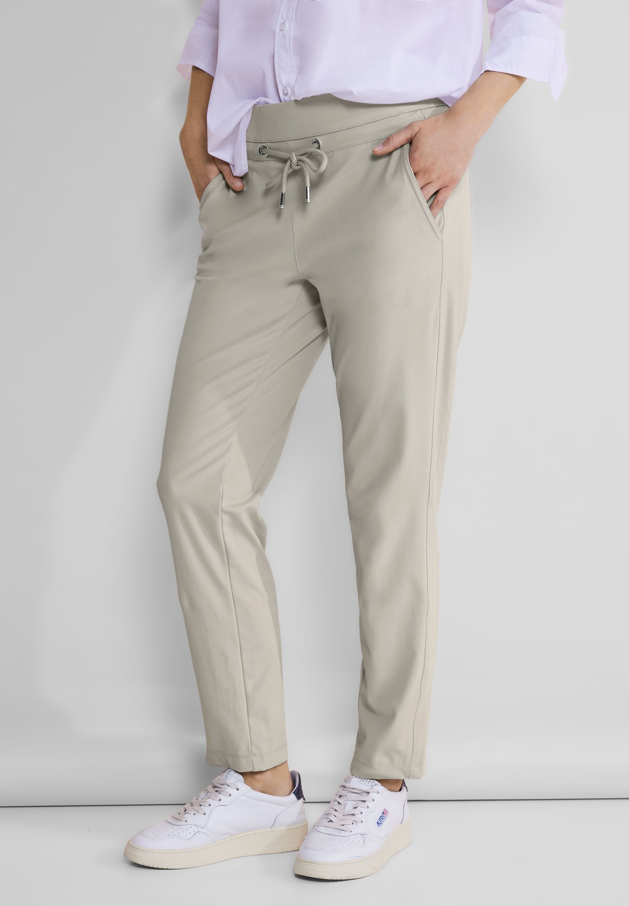 STREET ONE Jogger Pants, Middle Waist