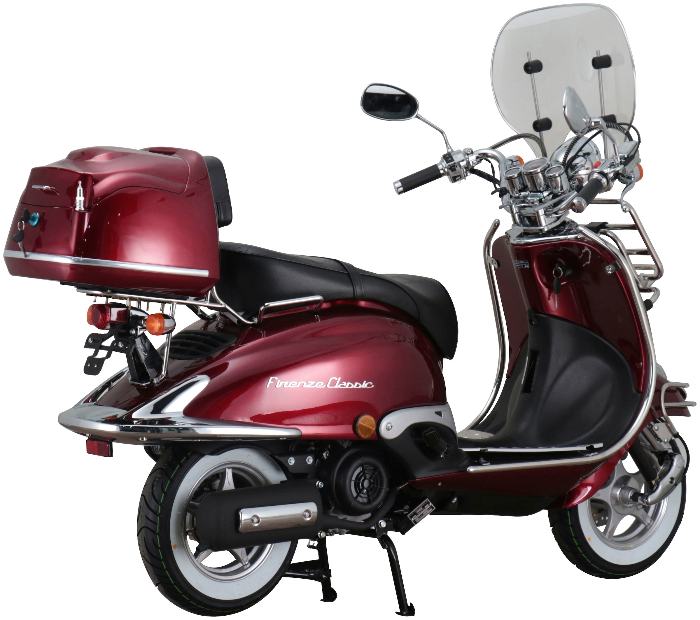 5, 125 PS, 85 Alpha Euro auf Rechnung Classic«, BAUR Firenze cm³, Motorroller (Komplett-Set) | Motors km/h, 8,6 »Retro