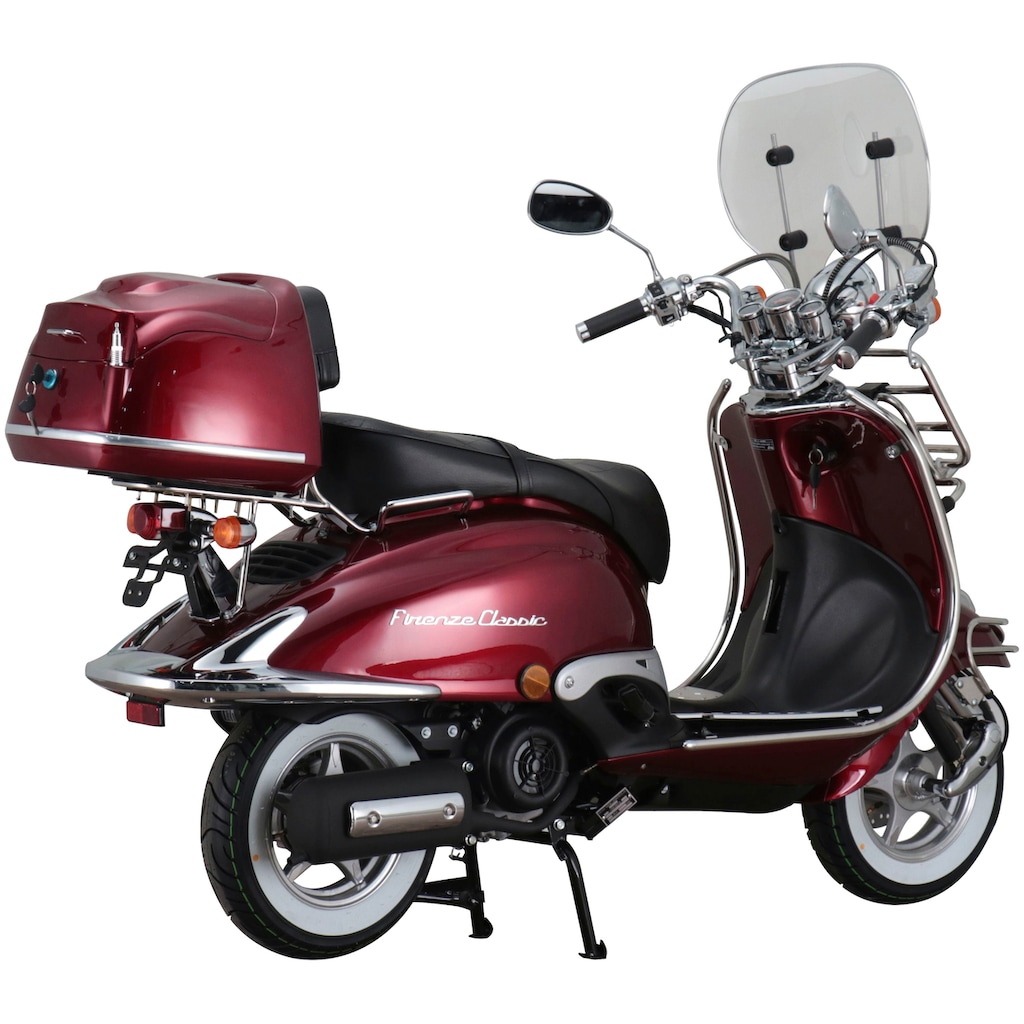 Alpha Motors Motorroller »Retro Firenze Classic«, 125 cm³, 85 km/h, Euro 5, 8,6 PS, (Komplett-Set)