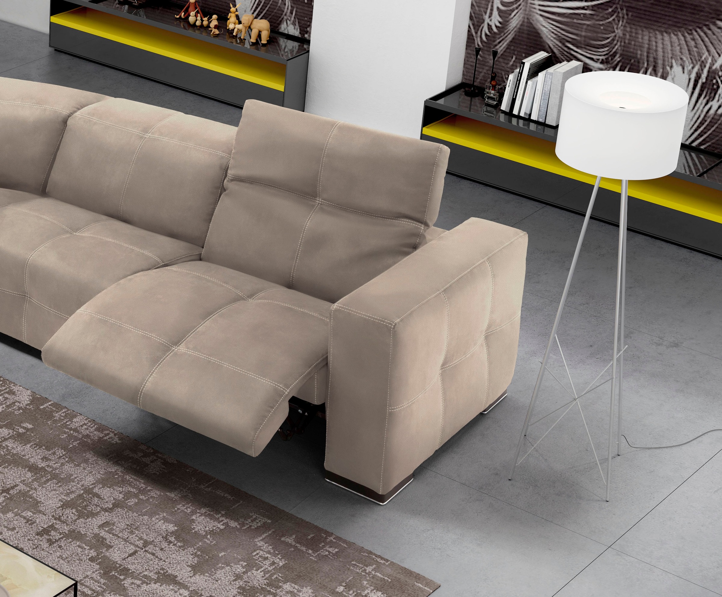 EGOITALIANO Sauvanne Corner Sofa Cream White 2